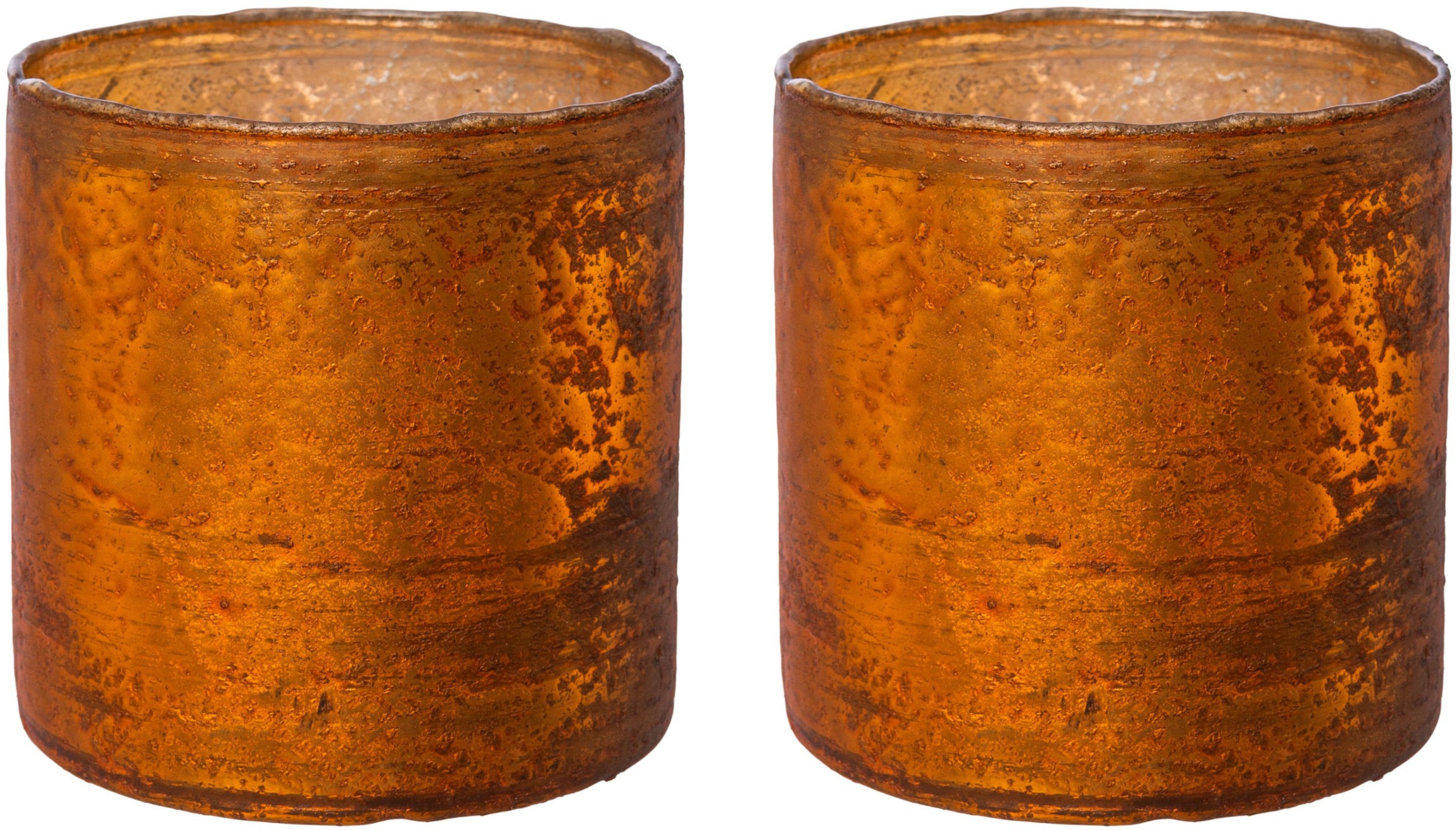 Image of Creativ deco Windlicht, (2 St.), mit matter Oberflächenstruktur bei Ackermann Versand Schweiz