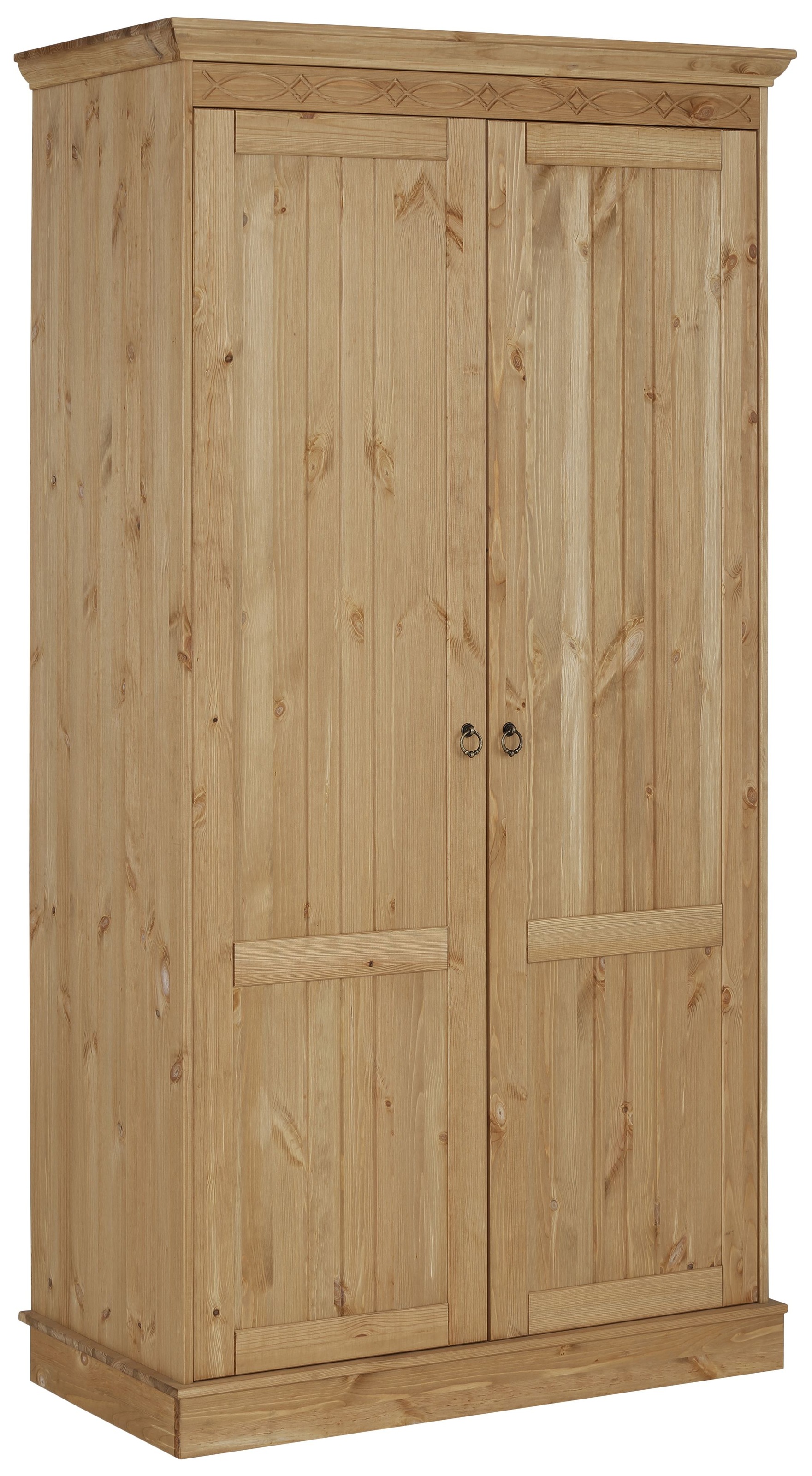 OTTO home Kleiderschrank "Indra Massivholz Kiefer FSC zertifiziert Made in Europe" Landhausstil mit Stil und flexiblem Stauraumkonzept