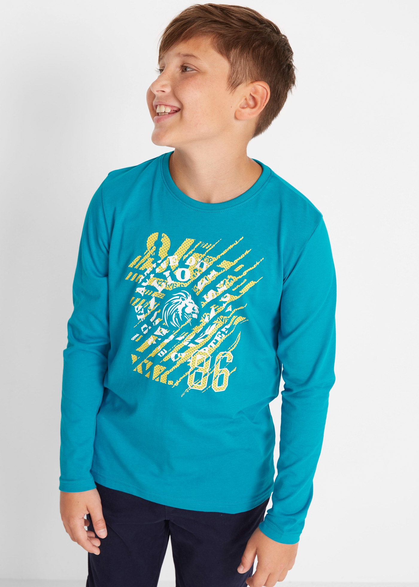 bonprix Langarmshirt, 2er Packung
