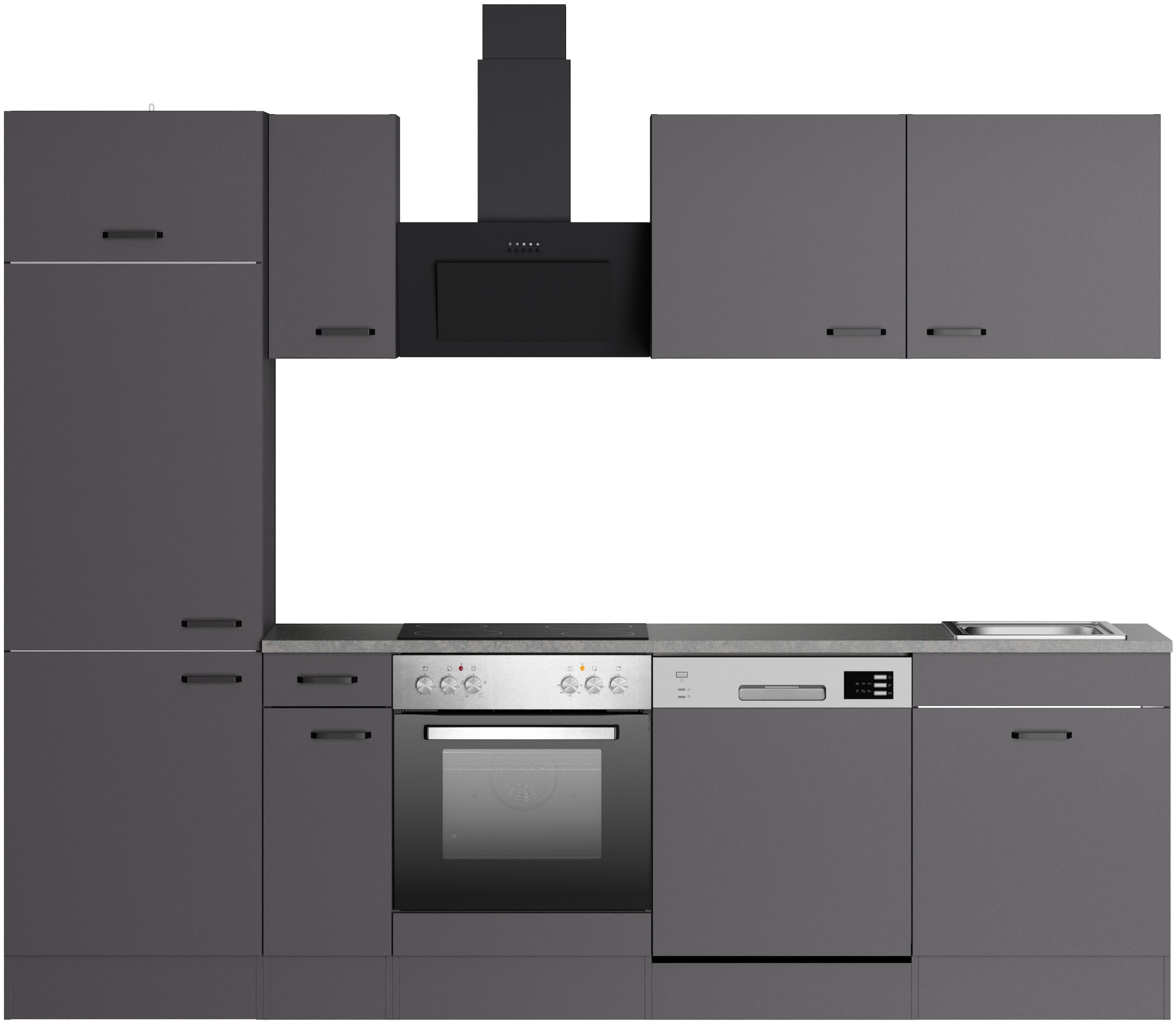 OPTIFIT Küchenzeile »OPTImulti« Breite 270 cm, wahlweise mit E-Geräten