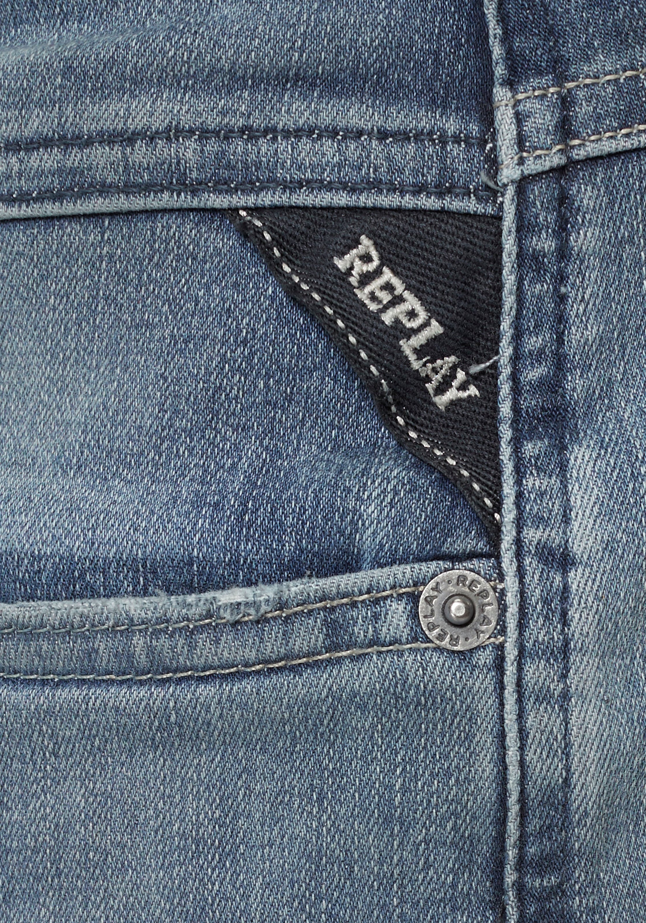 Replay Slim-fit-Jeans »ANBASS HYPERFLEX BIO«