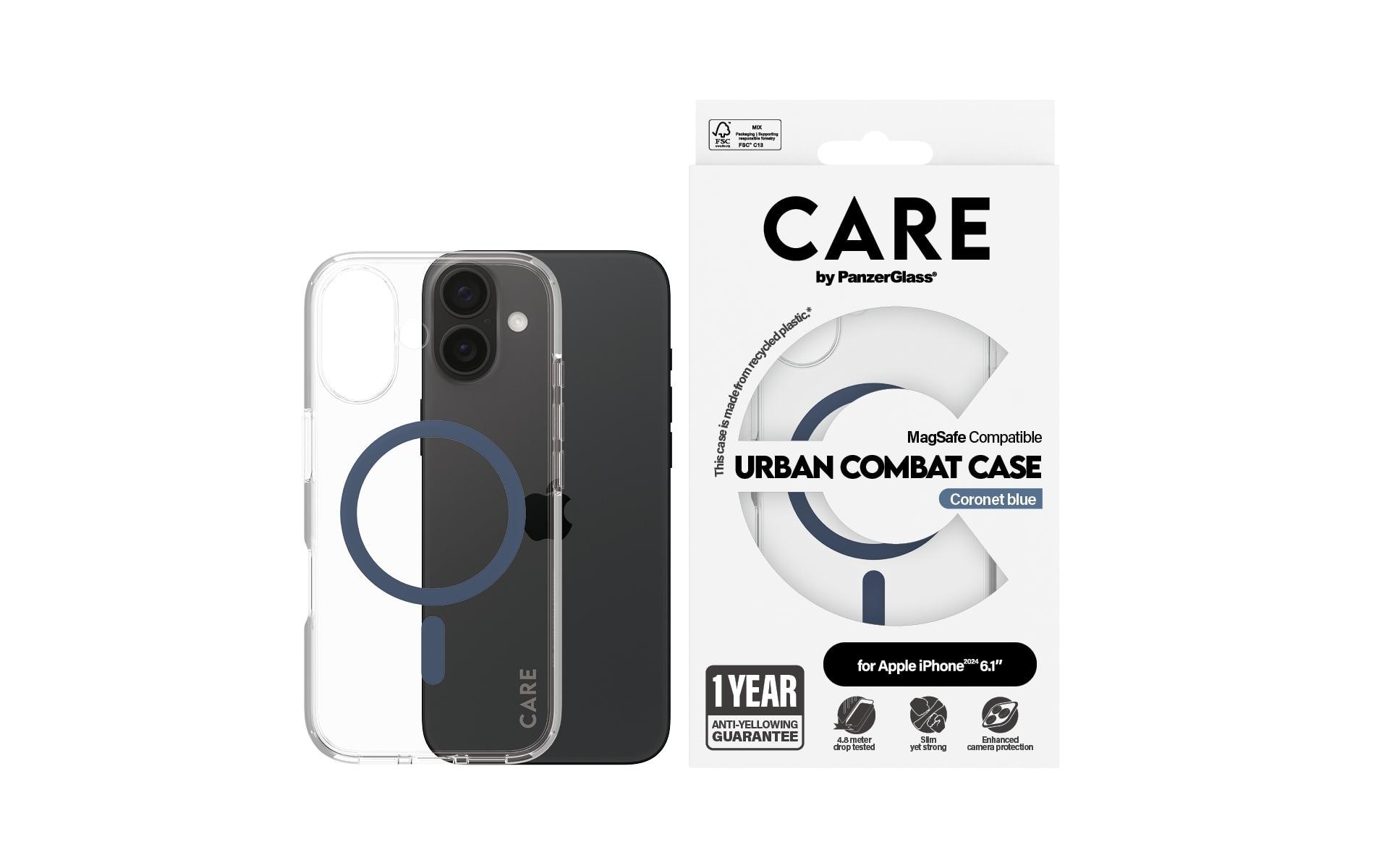 CARE by PanzerGlass Backcover »Flagship iPhone 16«, iPhone 16