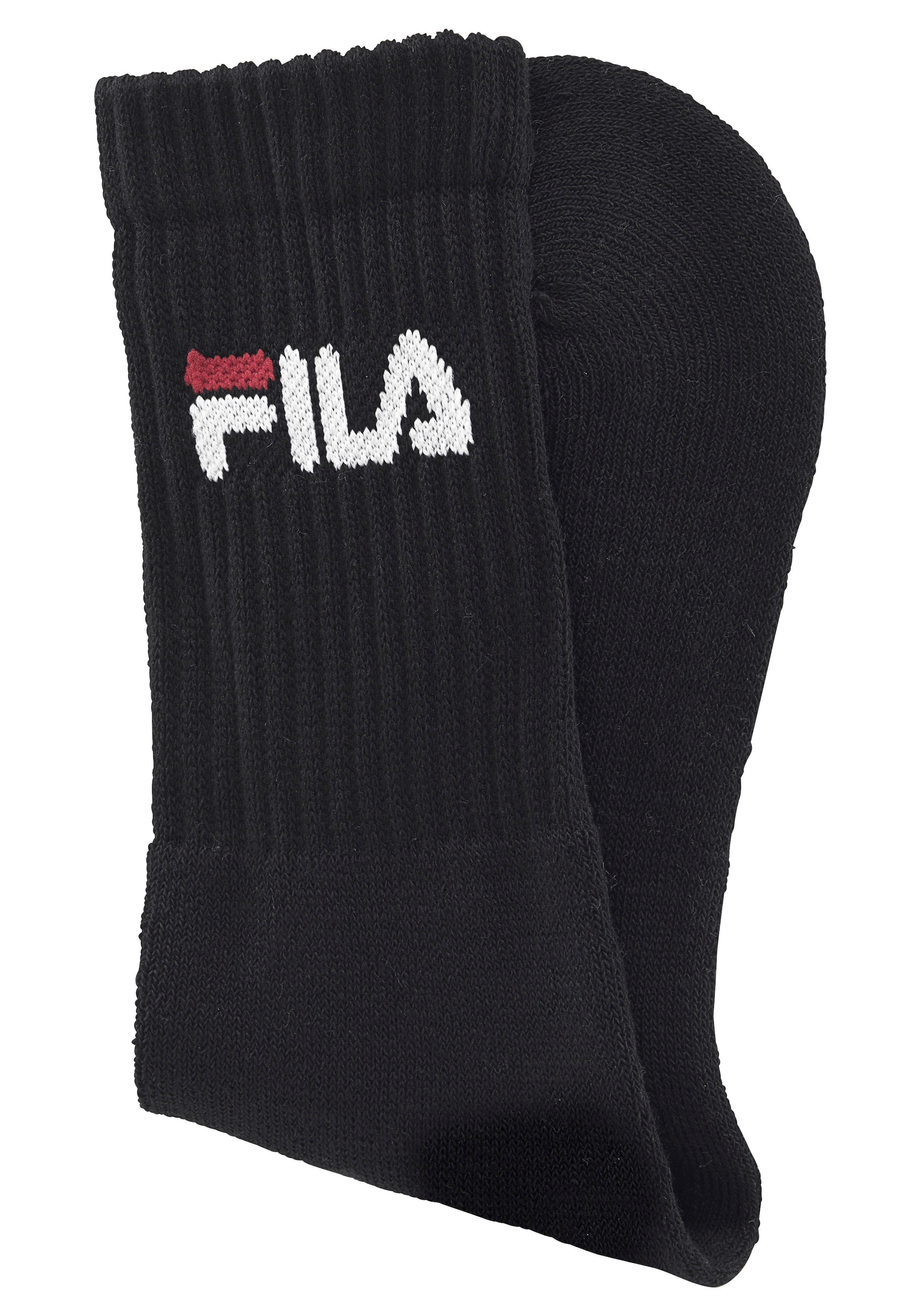 Fila Tennissocken, (6er Pack), mit eingestricktem Logo