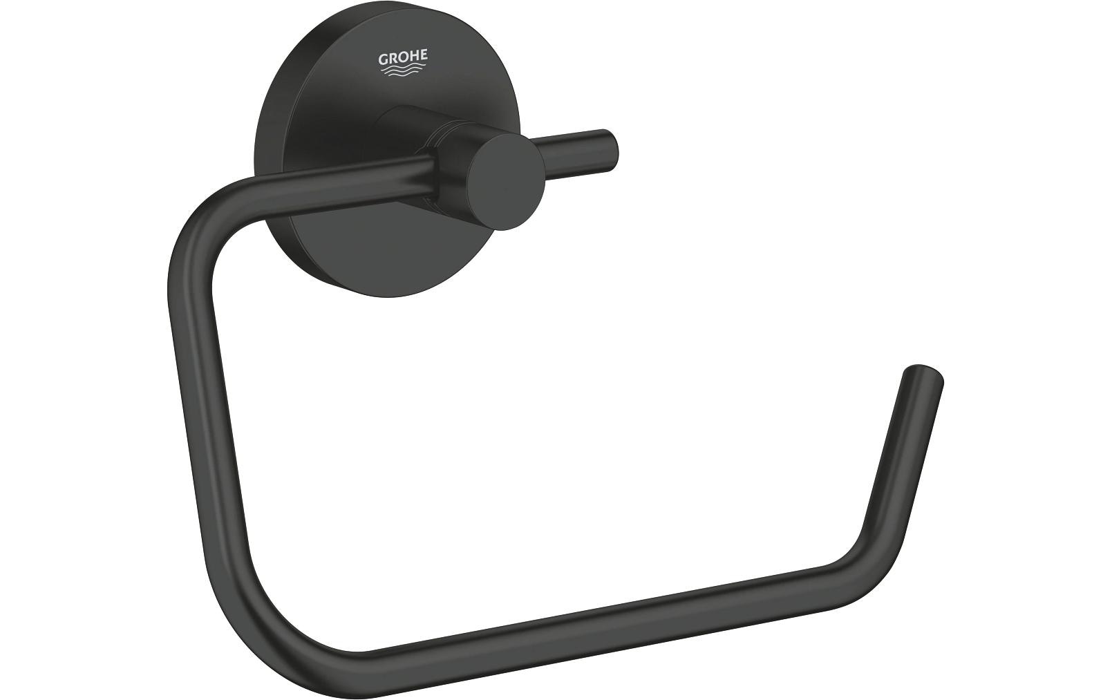 Image of Grohe Toilettenpapierhalter "Start Mattschwarz"