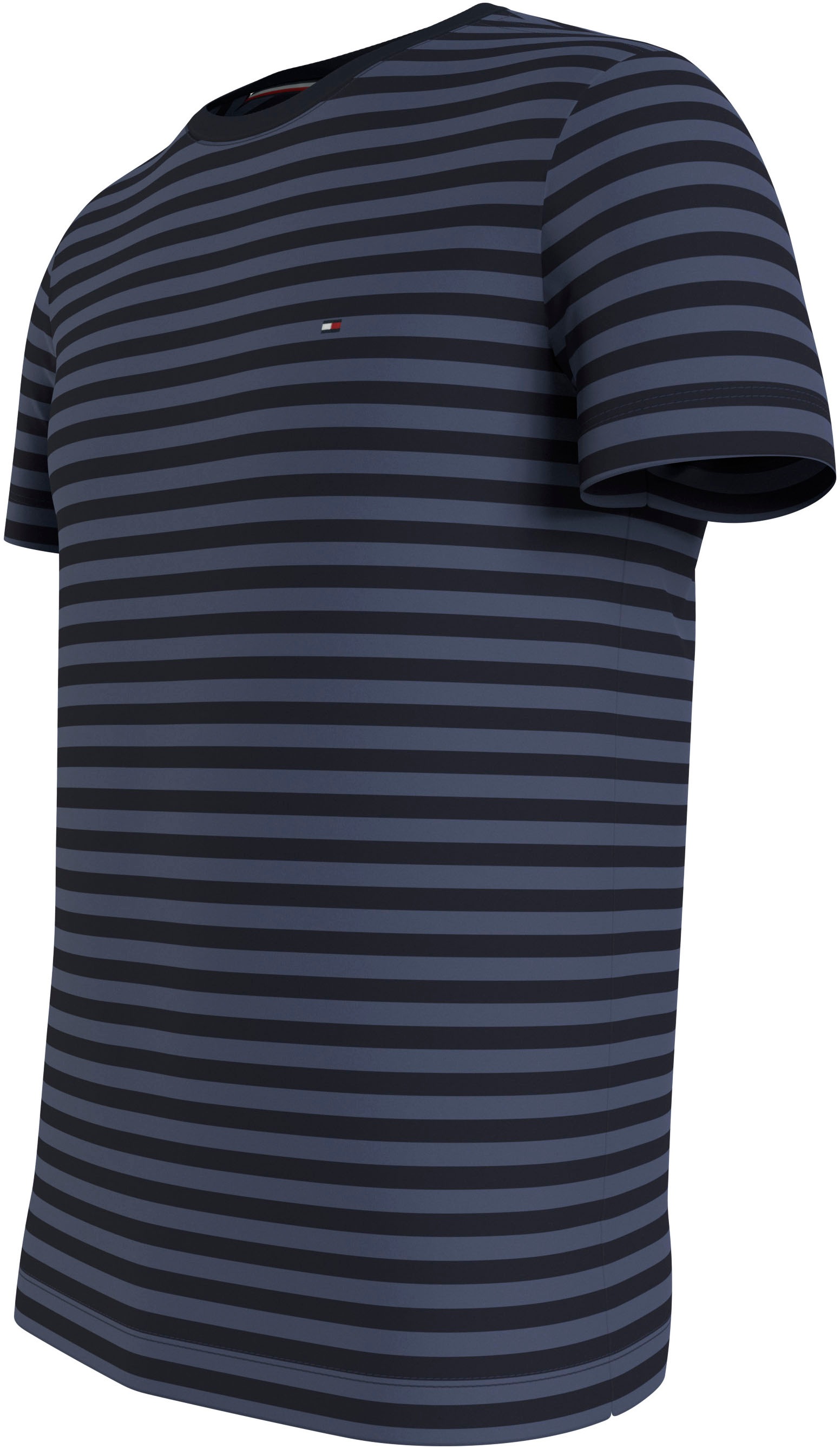 Tommy Hilfiger T-Shirt »STRETCH SLIM FIT TEE«, mit Rundhalsausschnitt