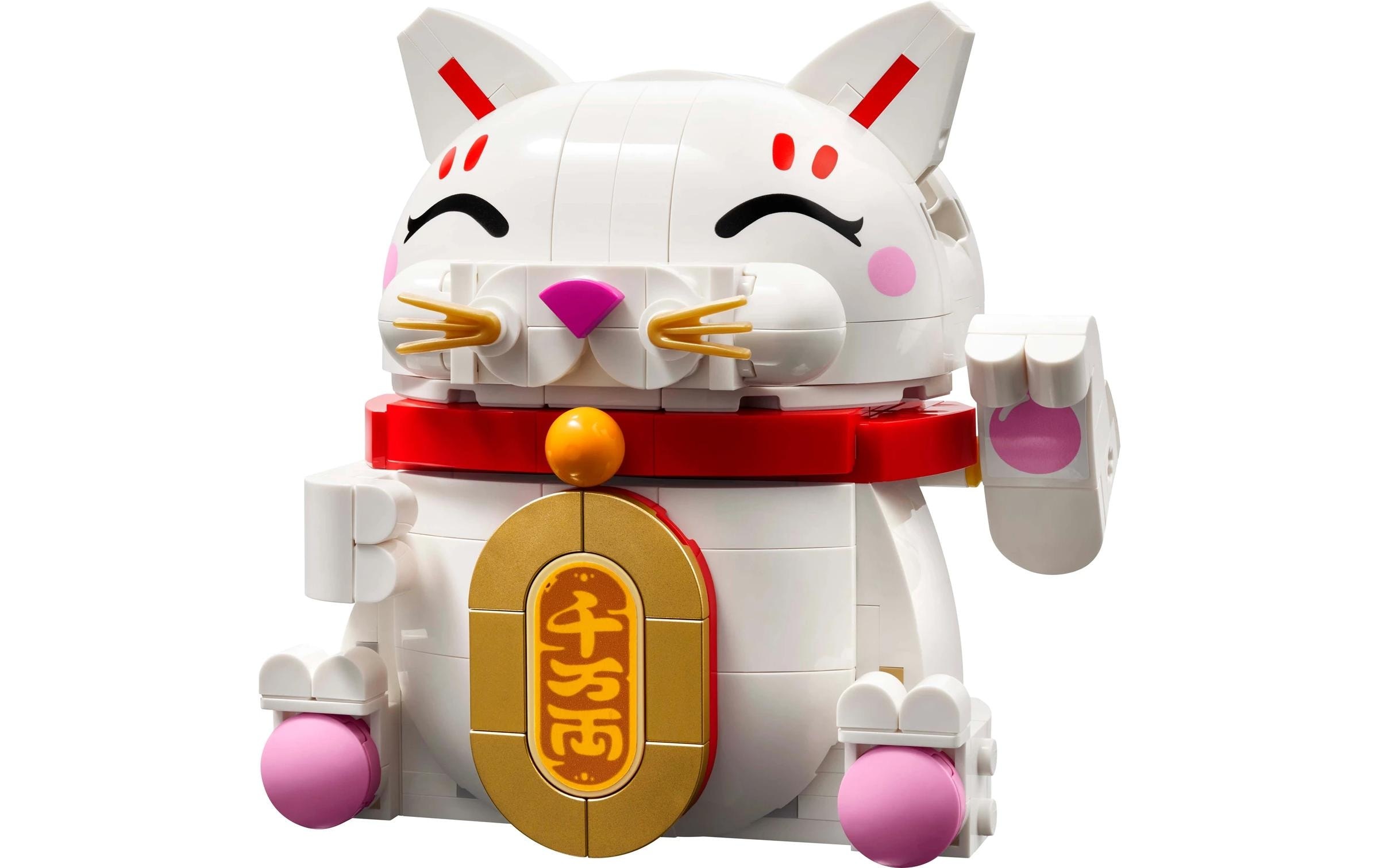 LEGO® Konstruktionsspielsteine »Glückskatze (40813), LEGO Iconic« Made in Europe