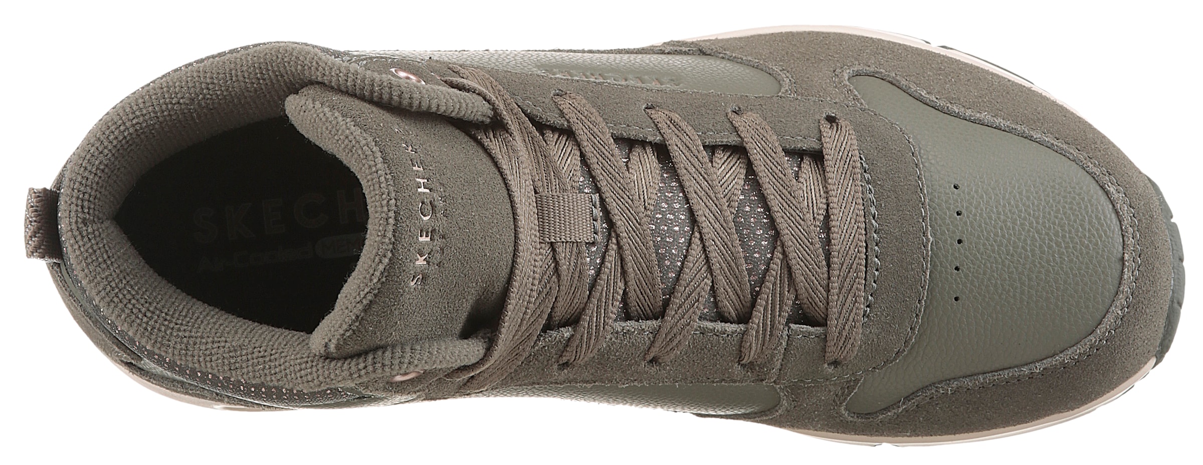 Skechers Keilsneaker »UNO-STACRE SHINE«  High Top Sneaker, Schnürboots mit Luftkammern Sohle