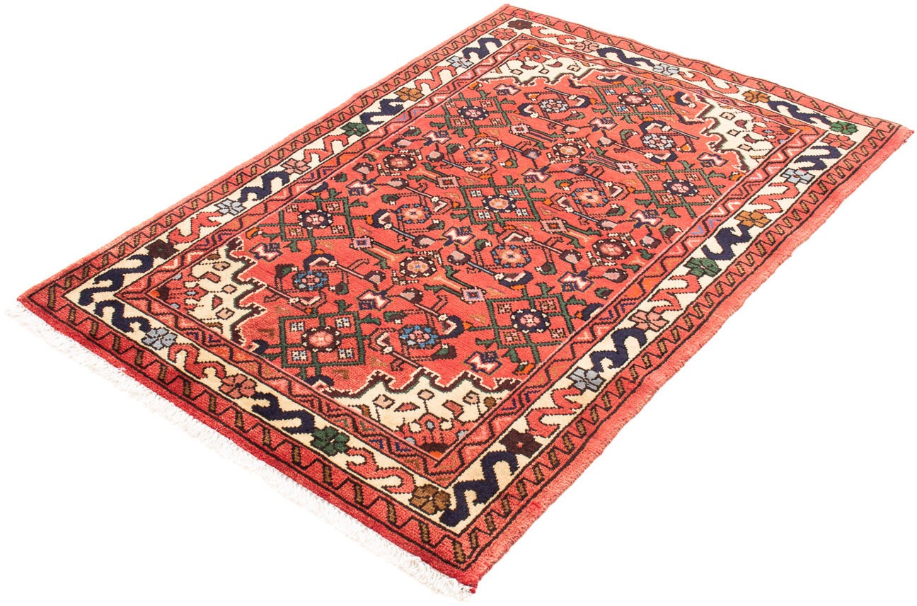 Image of morgenland Orientteppich »Perser - Nomadic - 144 x 100 cm - rot«, rechteckig, 10 mm Höhe, Wohnzimmer, Handgeknüpft, Einzelstück mit Zertifikat bei Ackermann Versand Schweiz