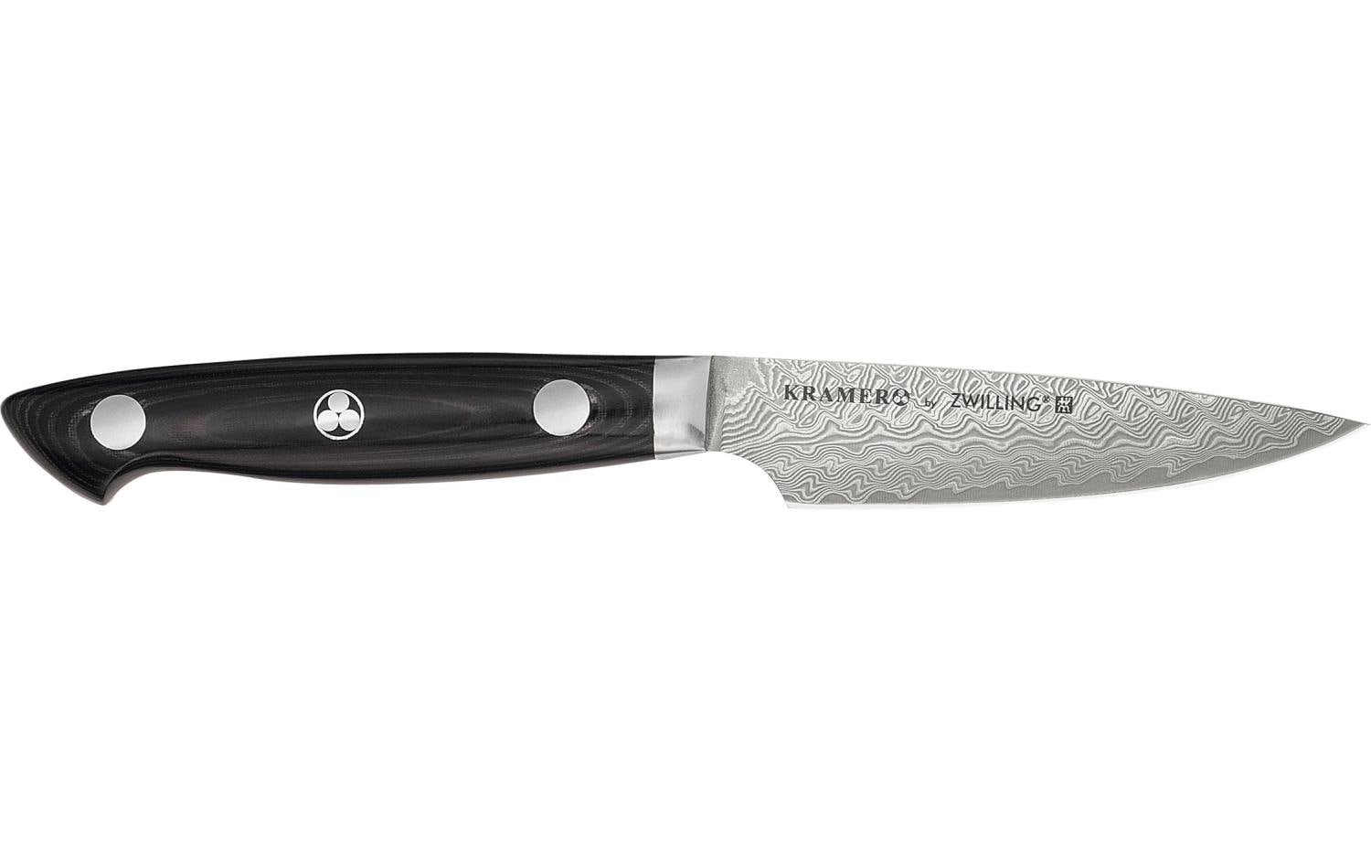 Image of Zwilling Spickmesser "Kramer Stainless 9 cm" Präzises Spick- und Garniermesser mit Damastmuster