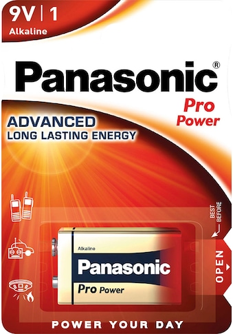 Panasonic Batterie »1 Stck Pro Power - 9V«, 9 V, (1 St.) kaufen