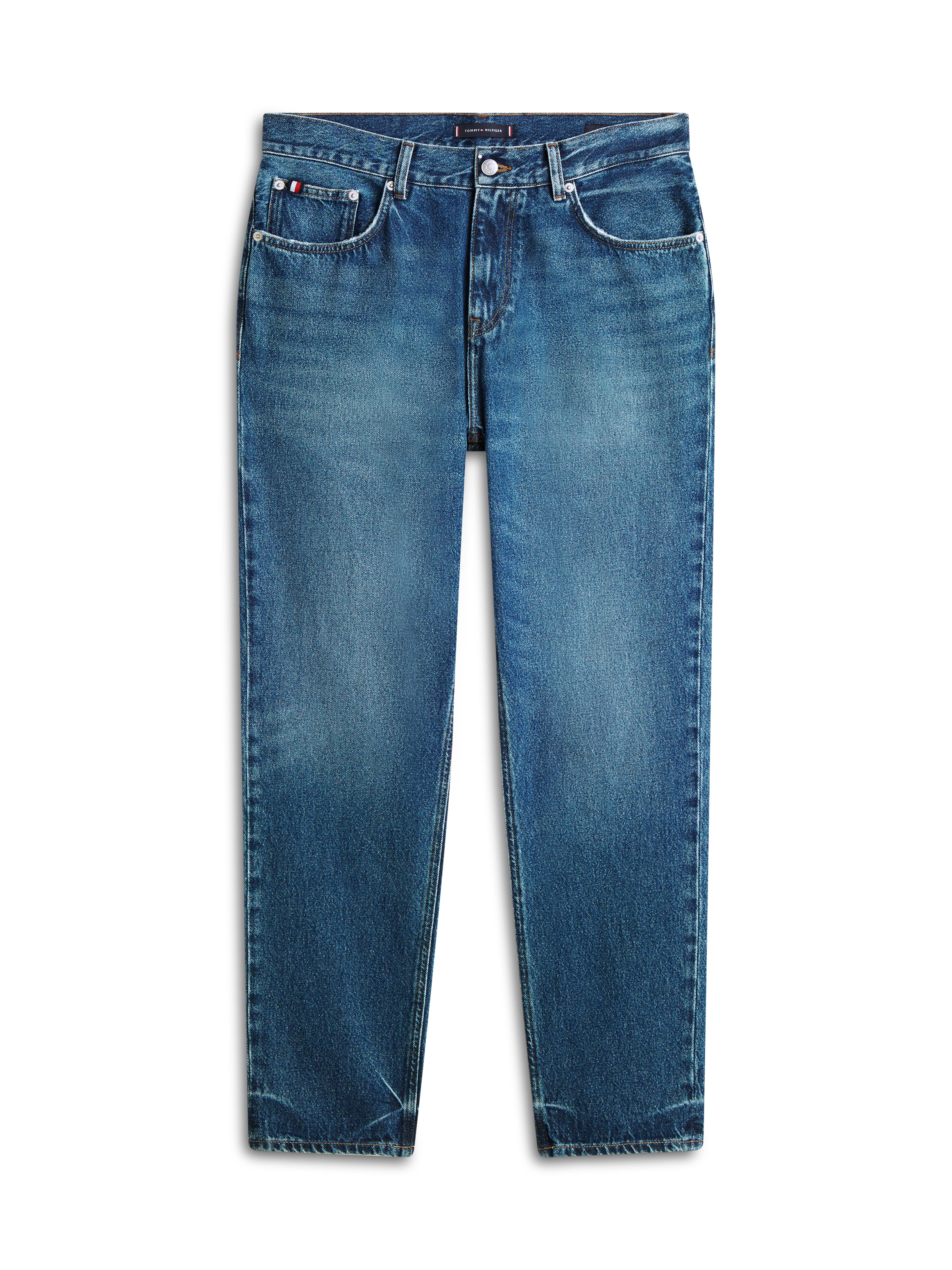 Tommy Hilfiger Tapered-fit-Jeans »HARLEM« mit Fade-Effekten