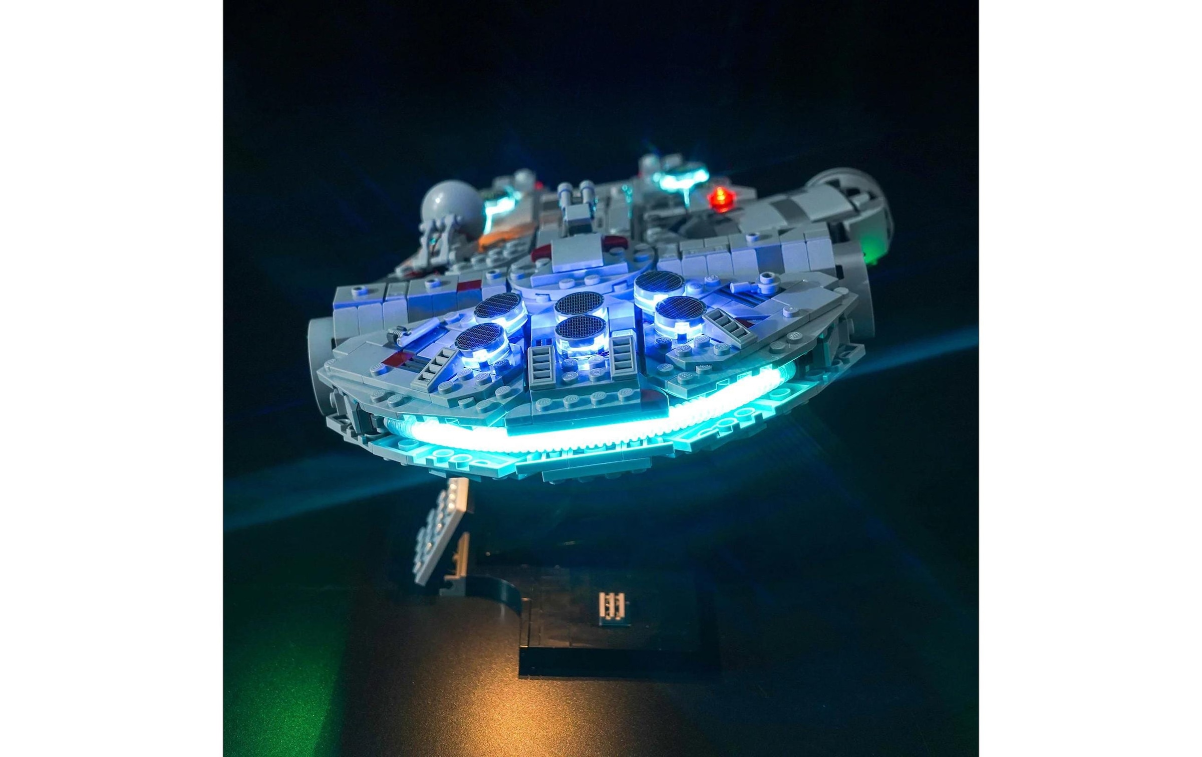   Jeu de construction en pierre »BrickBling LED-Licht-Set für LEGO® Star Wars: Millennium Falcon -75375«