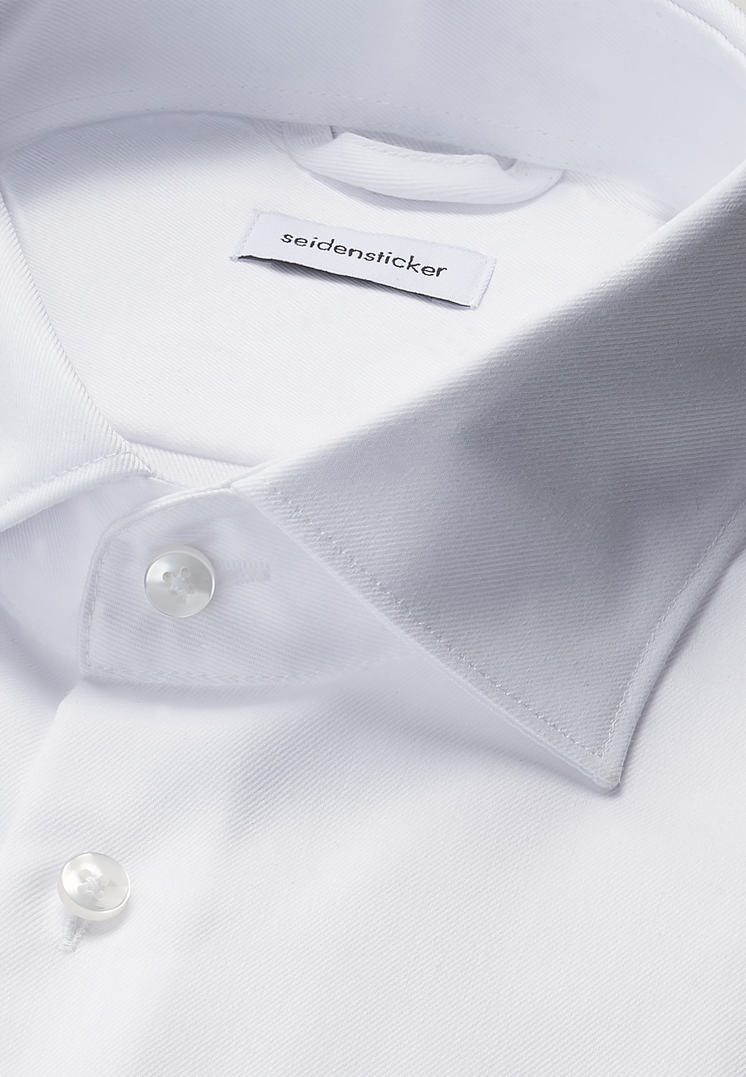 seidensticker Chemise d'affaires »Schwarze Rose« Regular 1/1 Extra lang Kentkragen Uni