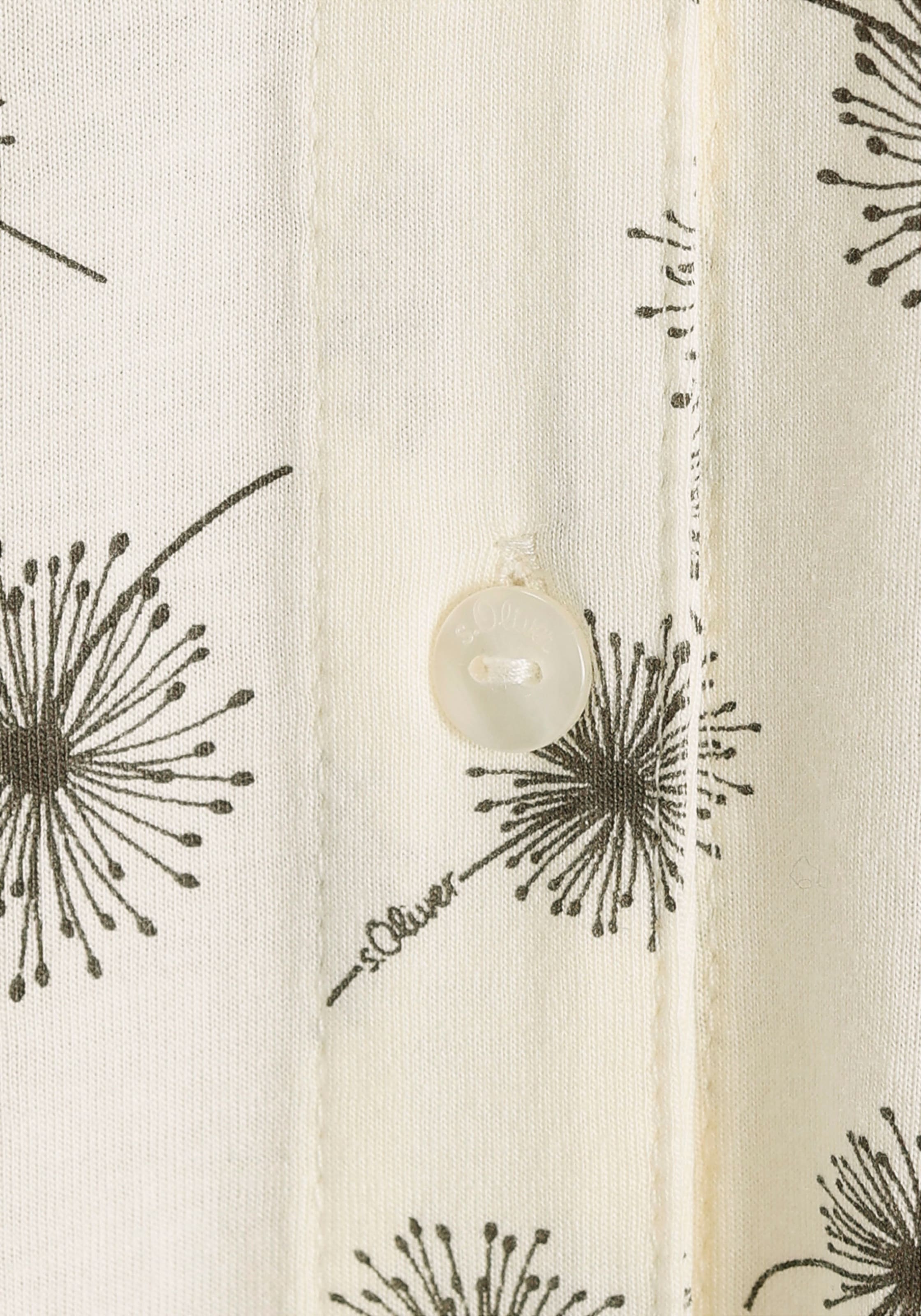 s.Oliver Pyjama, (2 tlg.), mit schönem Muster
