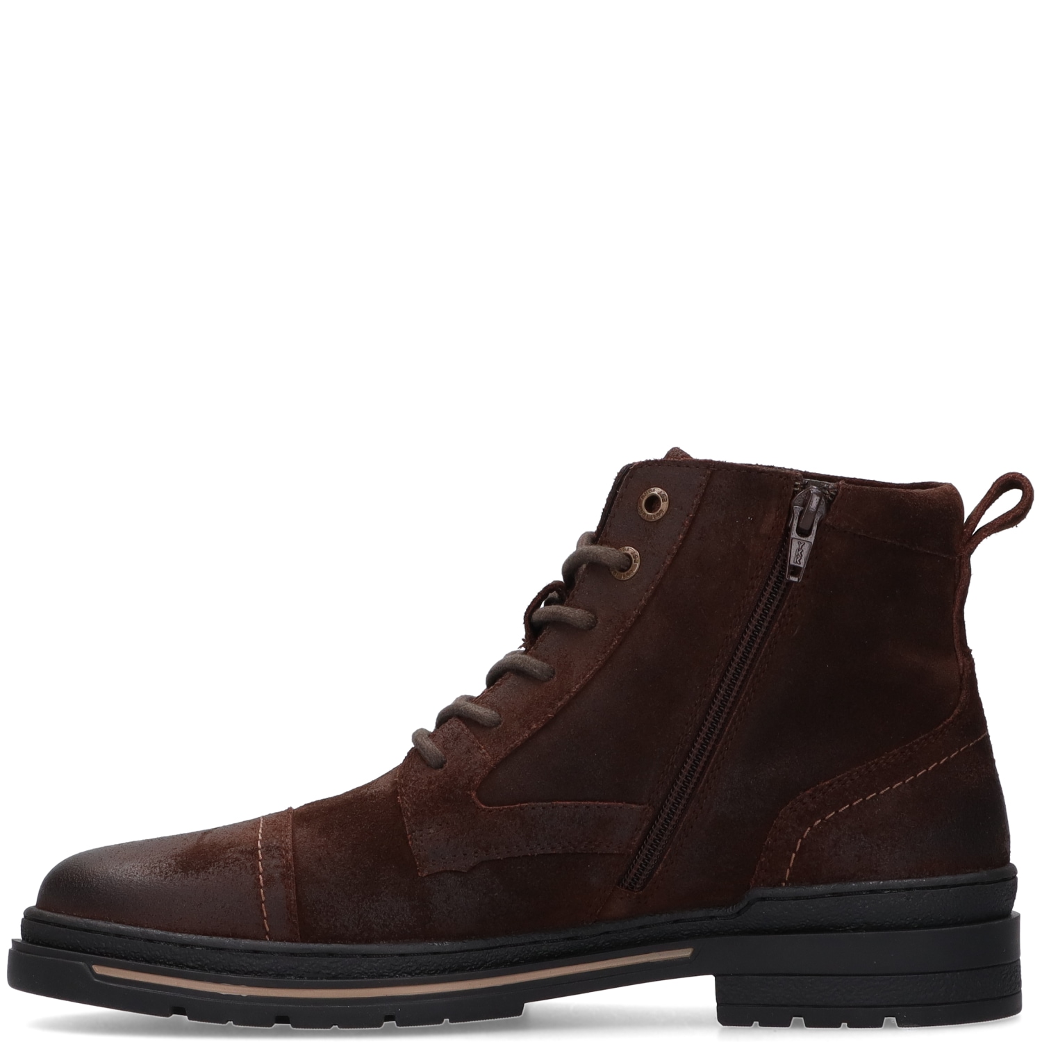 PME LEGEND Schnürstiefelette »TARMAC«  Schnürboots, Workerboots mit Anziehlasche und Reissverschluss