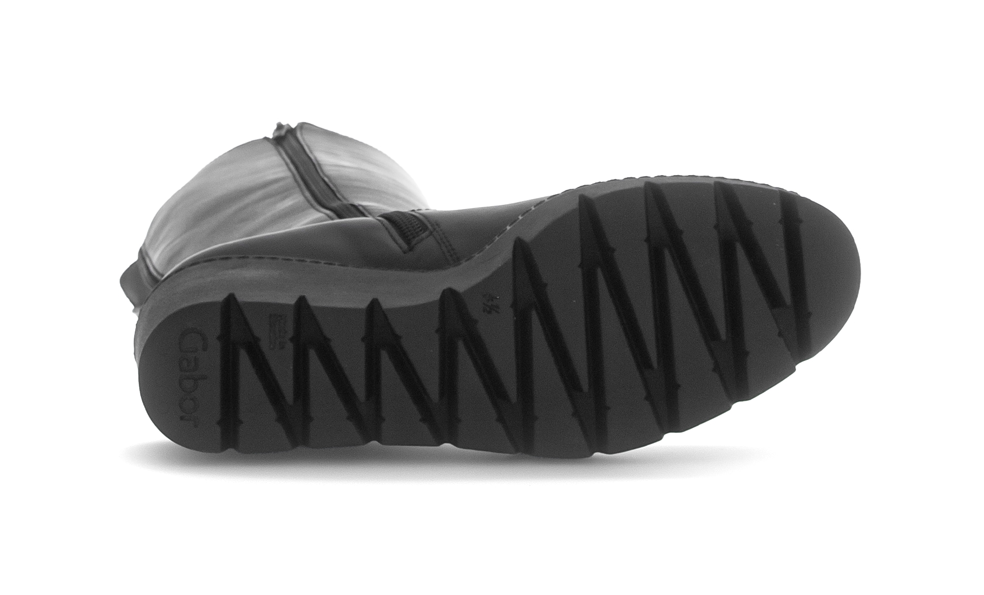Gabor Bottes  , talon compensé, bottes hautes à deux fermetures éclair