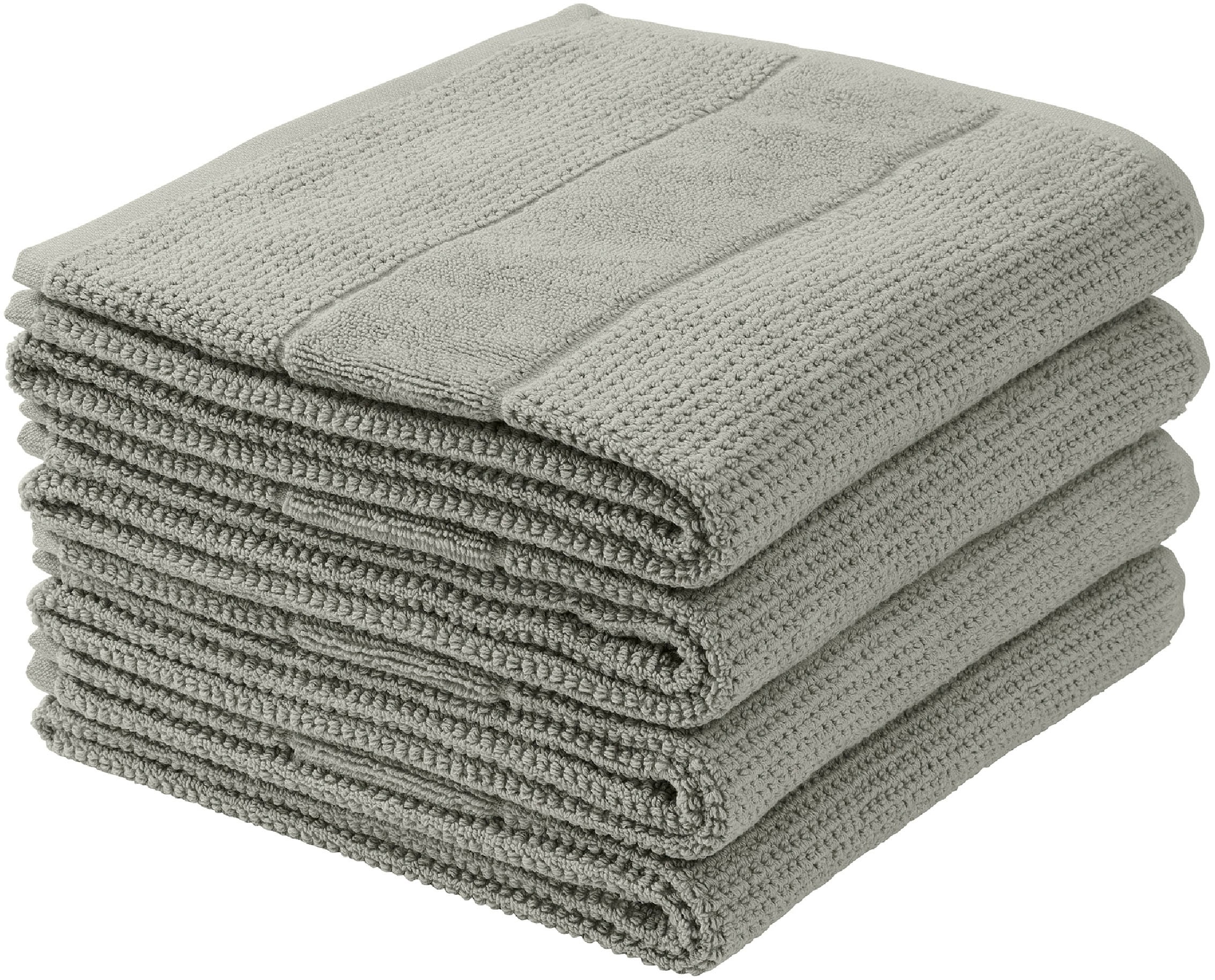 Image of Schiesser Handtücher "Turin aus 100% Baumwolle in dezenter Reiskornoptik" MADE IN GREEN by OEKO-TEX