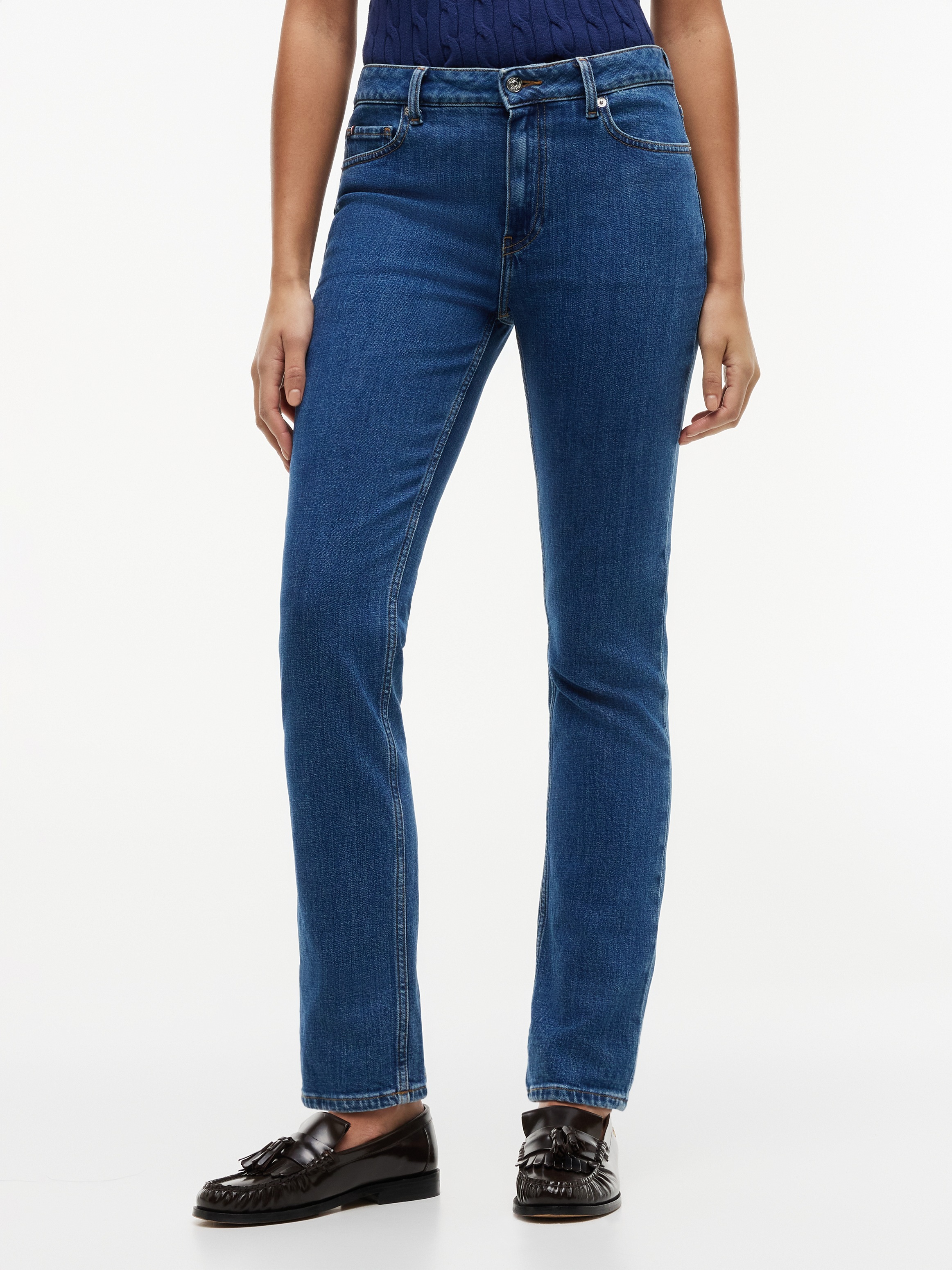 Image of Tommy Hilfiger Slim-fit-Jeans "SLIM RIAN RW" Baumwollmischung, slim fit