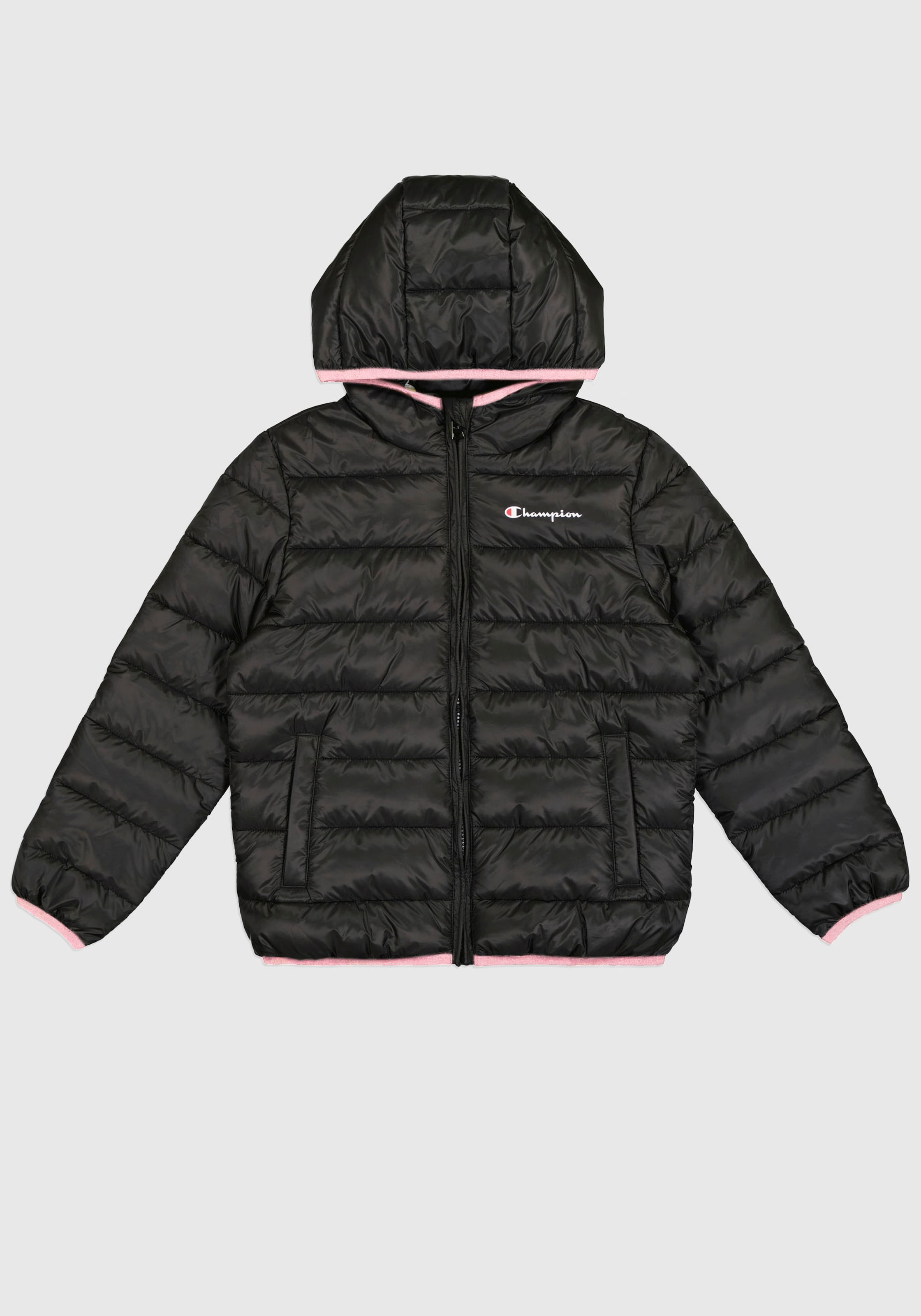 Champion Steppjacke, mit Kapuze