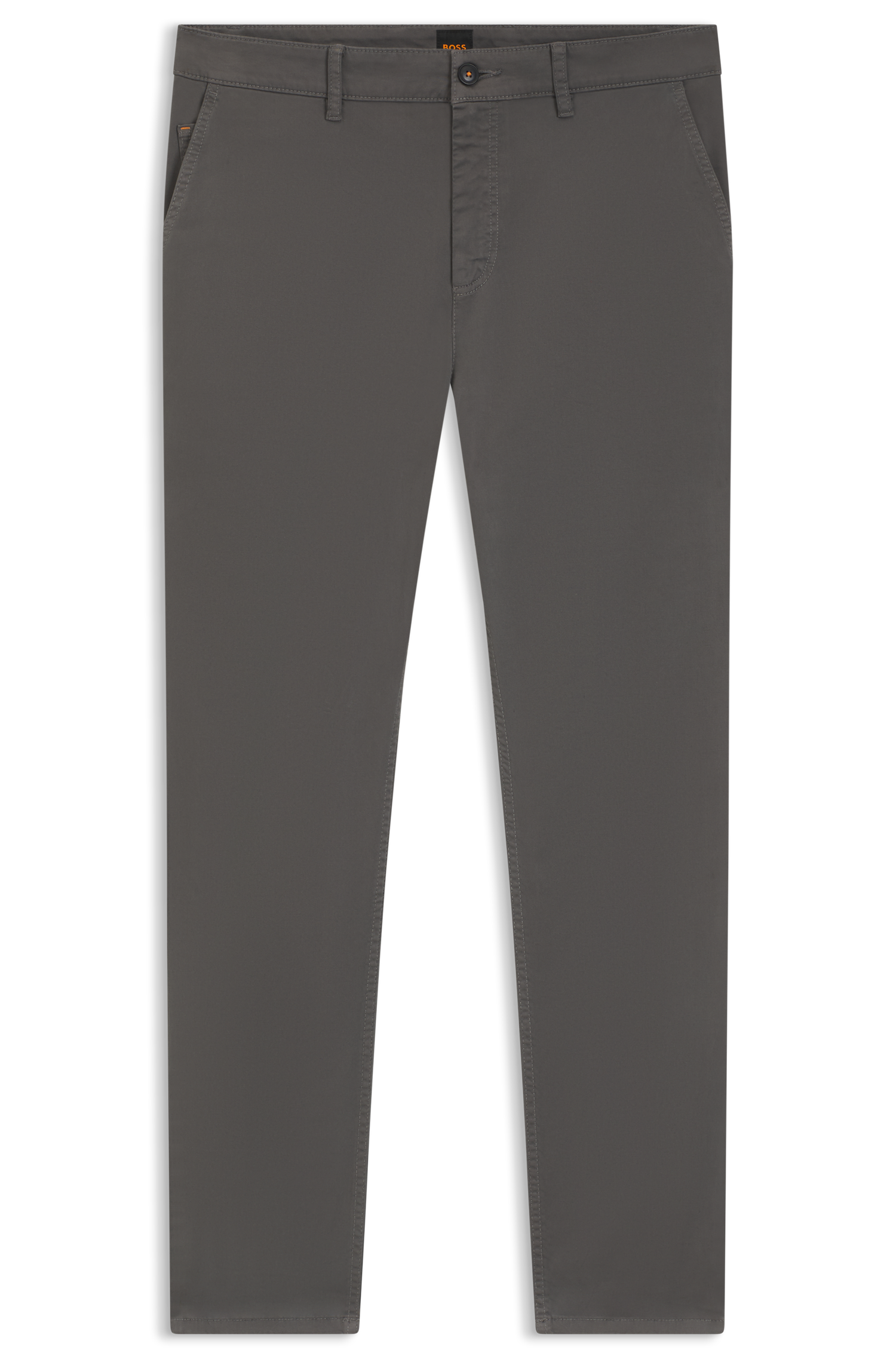 BOSS ORANGE Chinohose »Tapered-fit«  Aus komfortabler Stretch-Baumwolle und mit BOSS Logo hinten