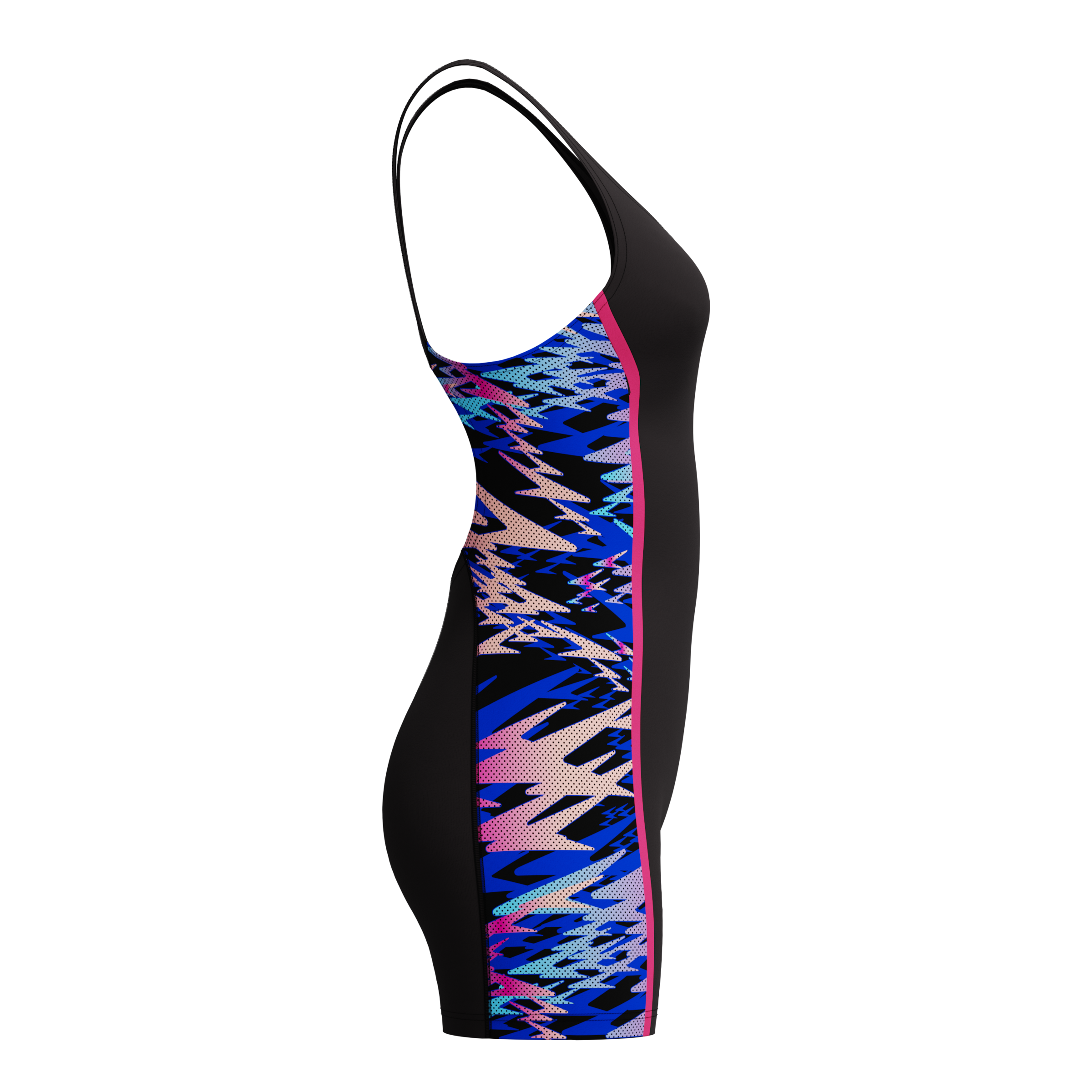 Speedo Maillot de bain »HYPERBOOM SPLC MSBK LEGSUIT BLK/PNK«