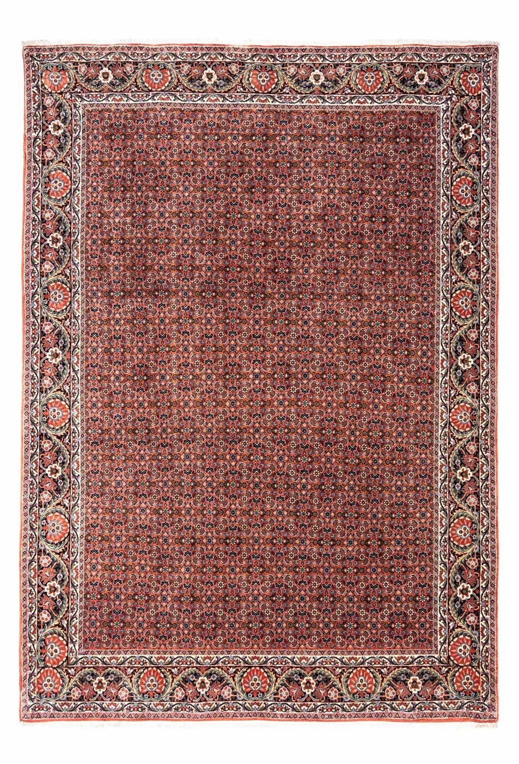 Image of morgenland Wollteppich »Bidjar Takab Durchgemustert Rosso 288 x 206 cm«, rechteckig, 1,3 mm Höhe, Unikat mit Zertifikat bei Ackermann Versand Schweiz