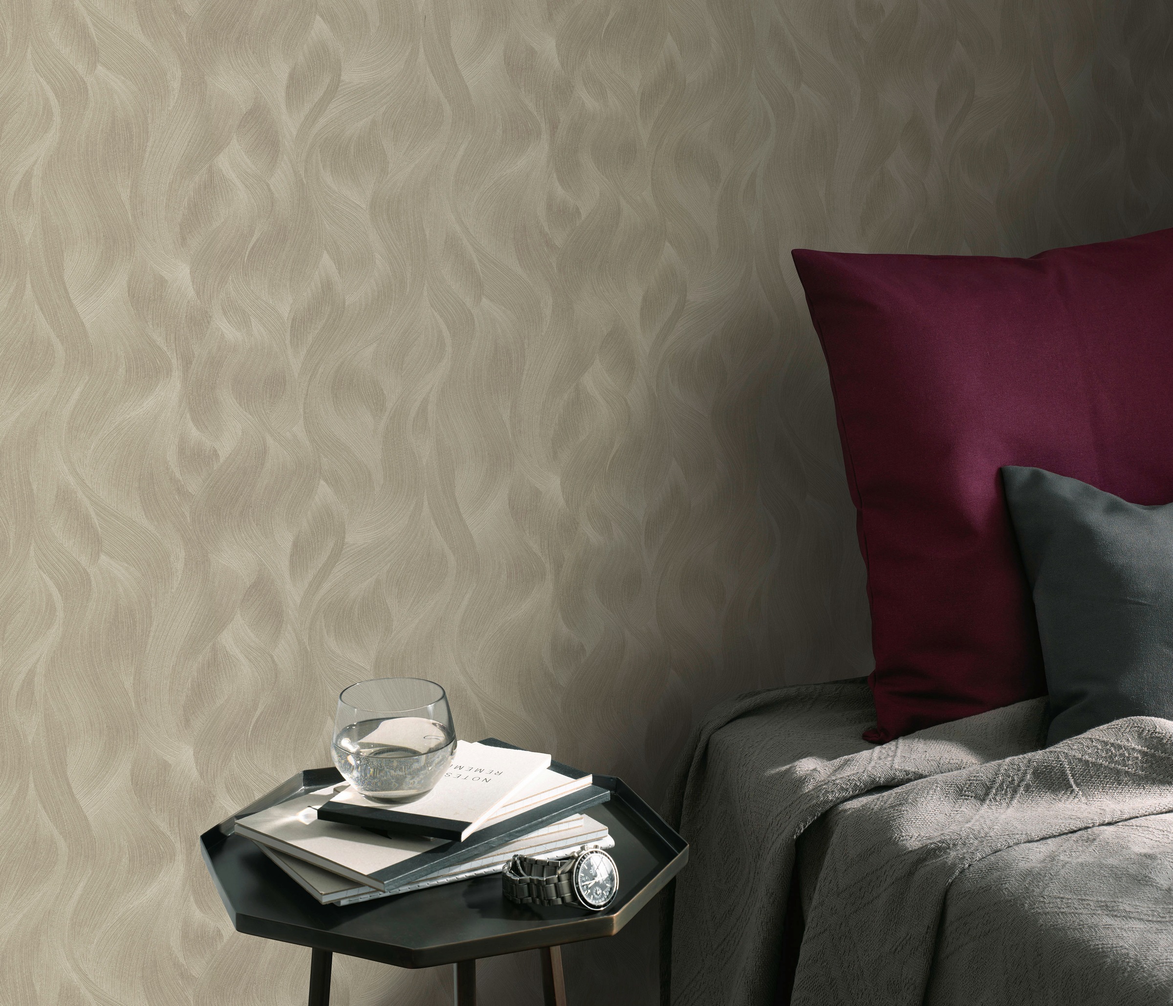 ELLE DECORATION Vliestapete »WAVES«, Wellen