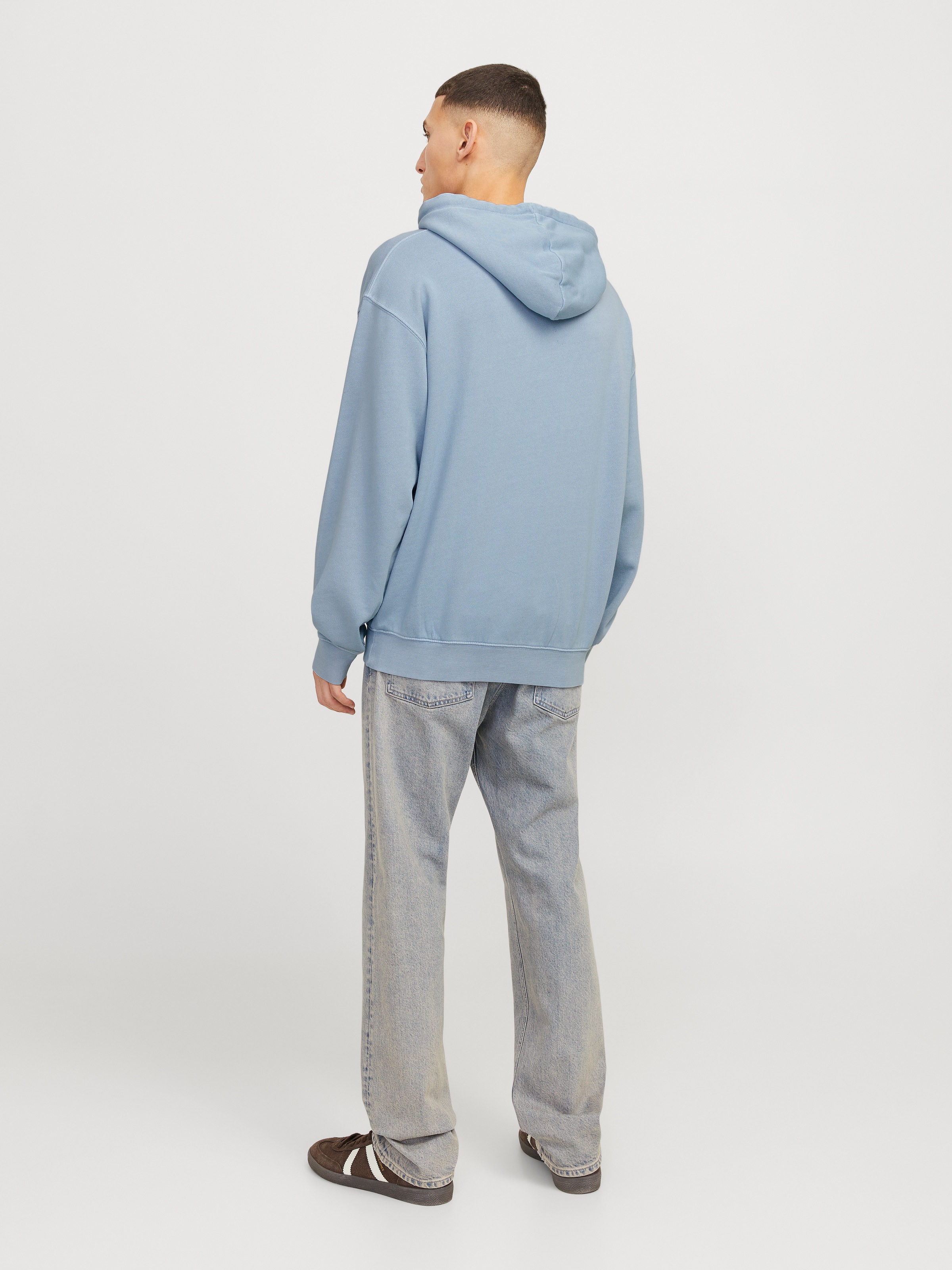 Jack & Jones Kapuzensweatshirt »JJECHARGE FADED SWEAT HOOD NOOS«, mit Kapuze