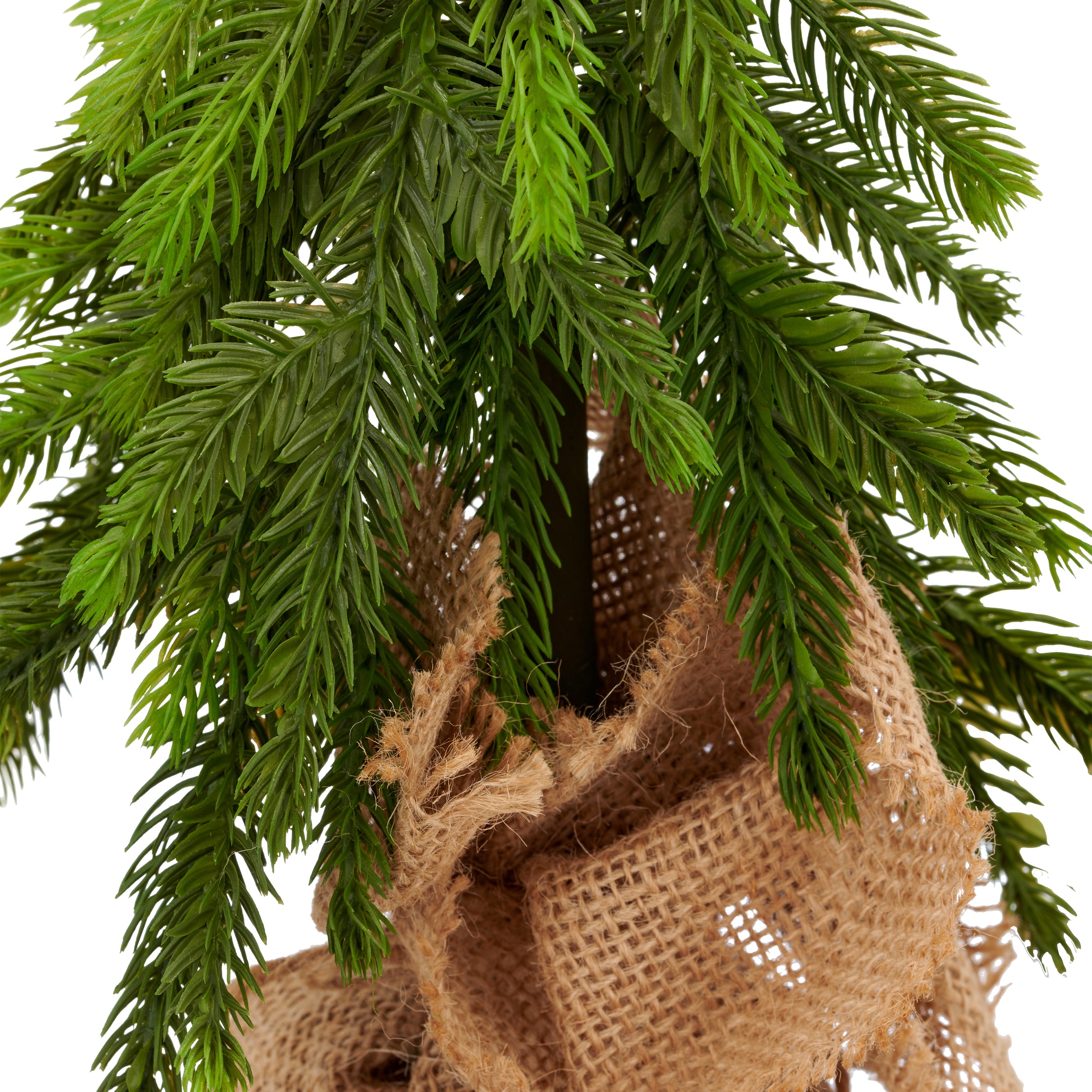 Creativ green Winterliche Kunstpflanze »Tannenbäumchen« im Set aus 2 Grössen