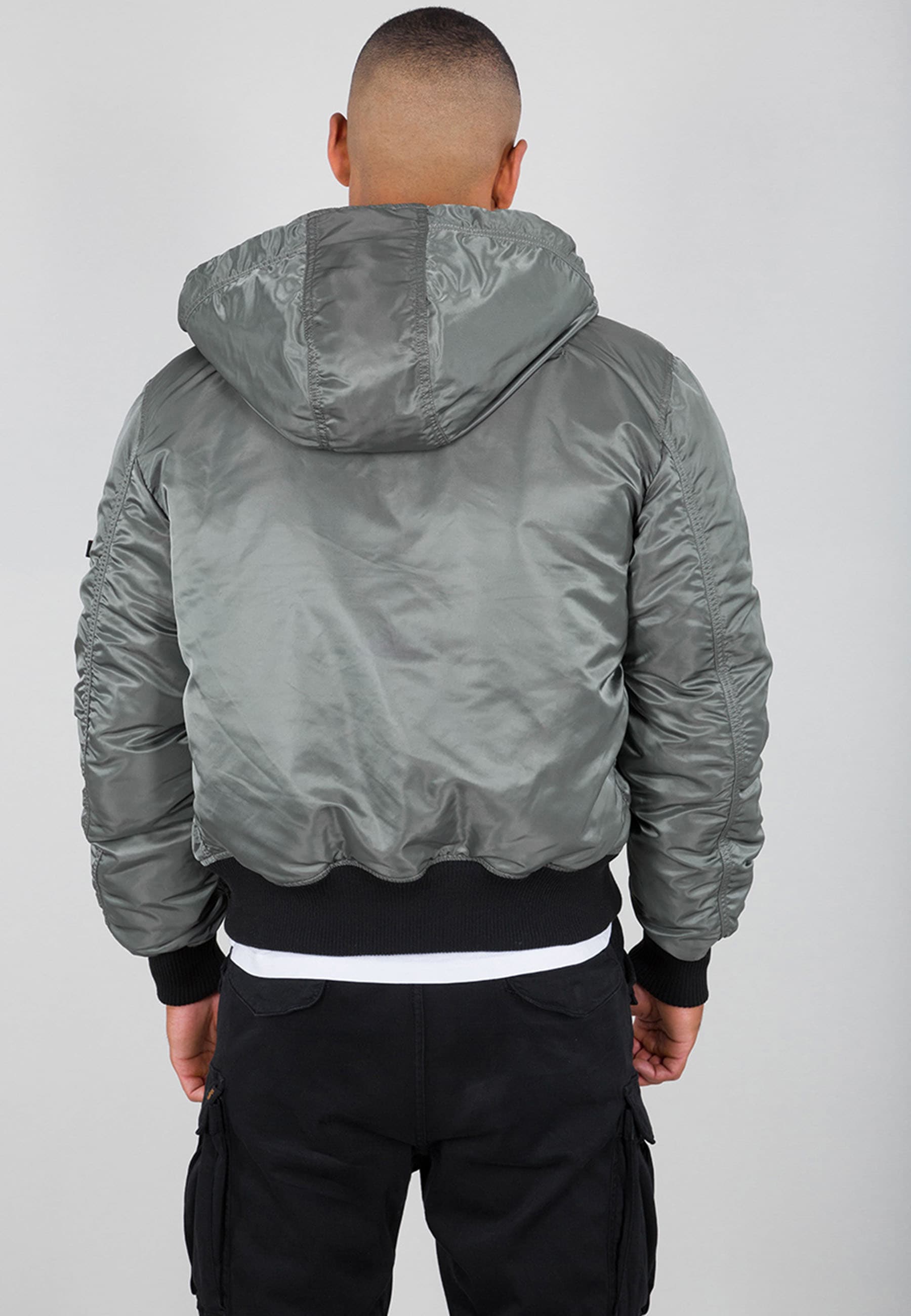 Alpha Industries Winterjacke »Alpha Industries Men - Bomber Jackets Hooded Puffer FD Rev.«