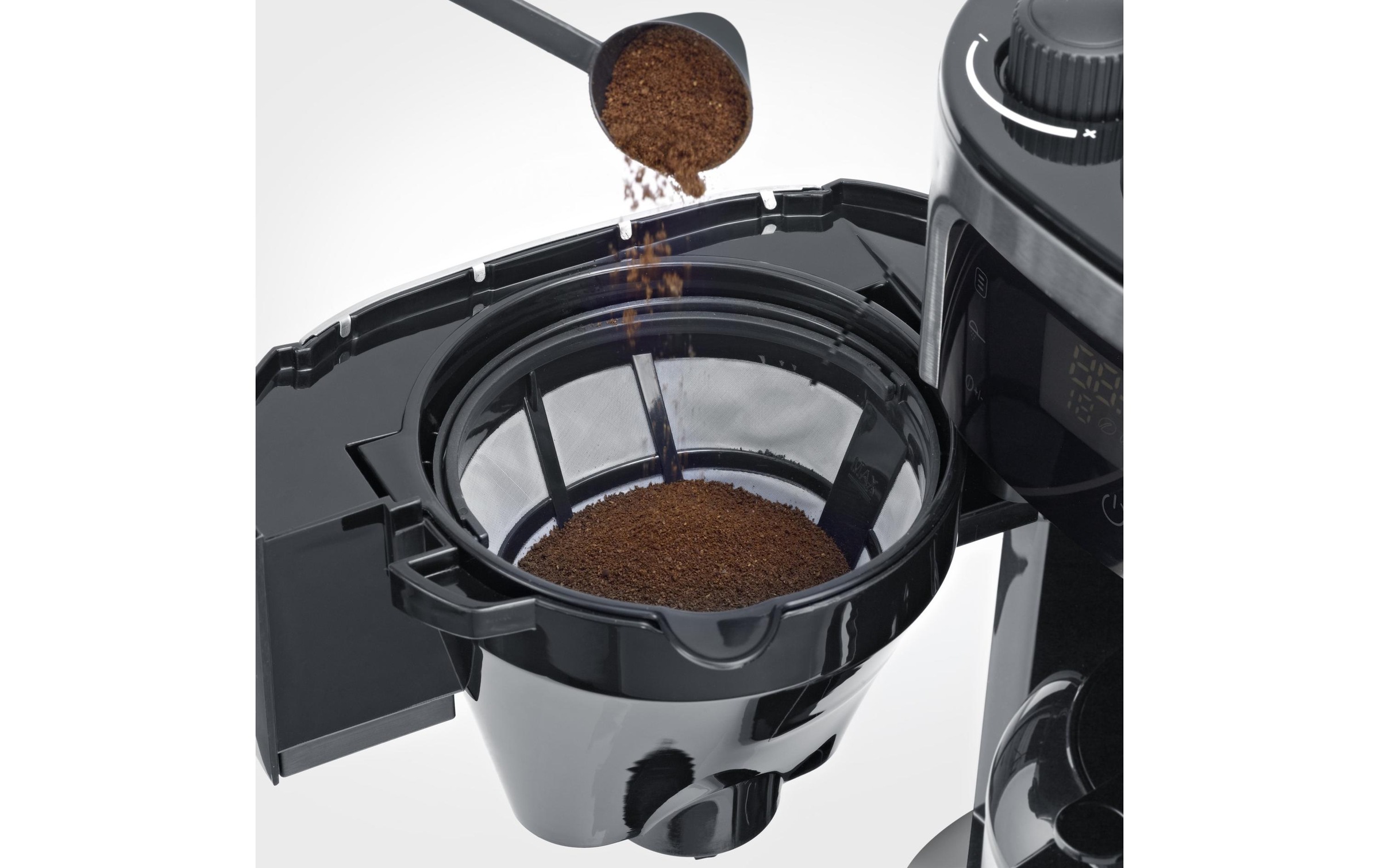 Severin Filterkaffeemaschine »KA 4814 Schwarz/Silberfarben«