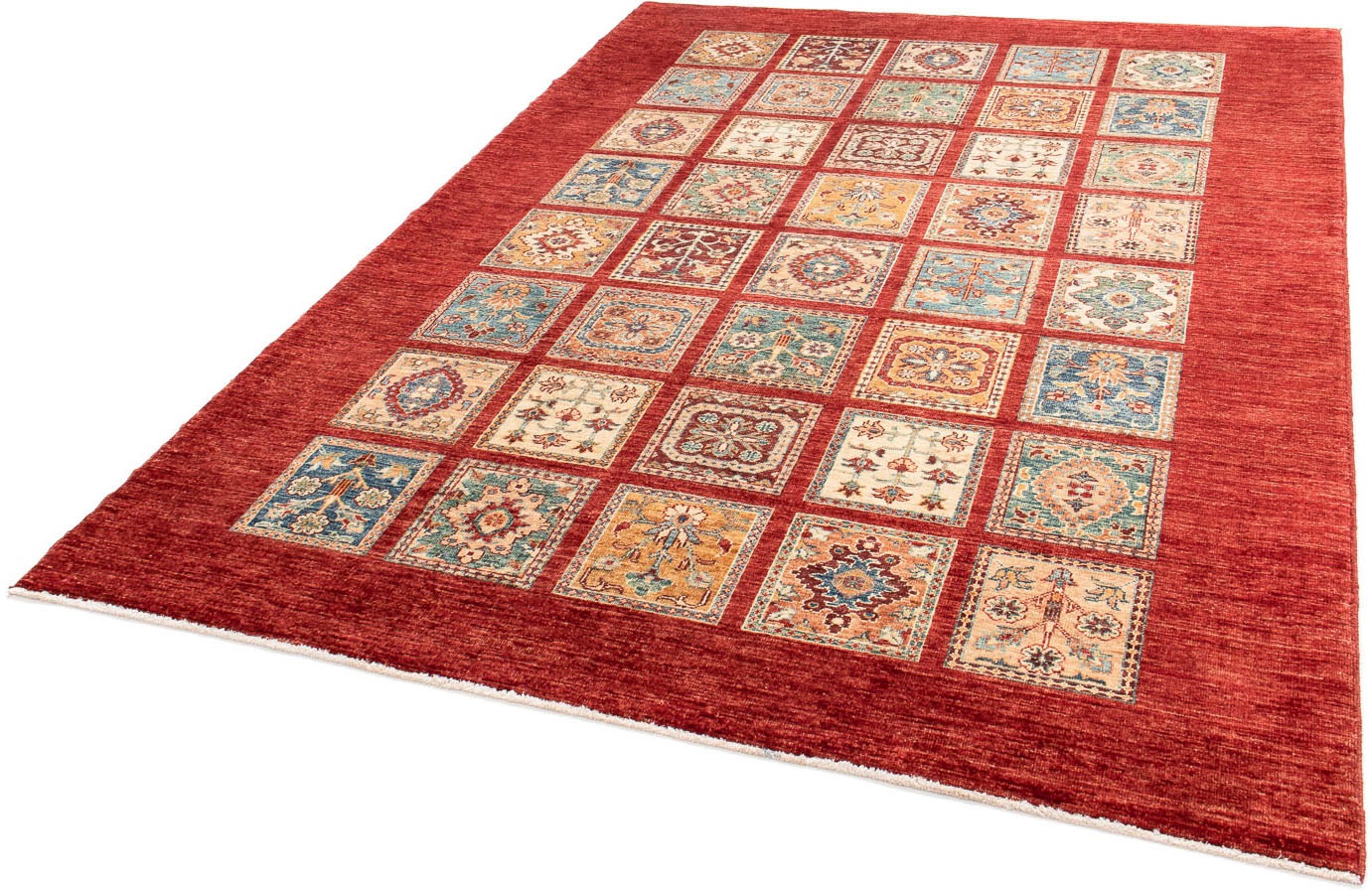 Image of morgenland Orientteppich »Ziegler - 236 x 172 cm - mehrfarbig«, rechteckig, 6 mm Höhe, Wohnzimmer, Handgeknüpft, Einzelstück mit Zertifikat bei Ackermann Versand Schweiz