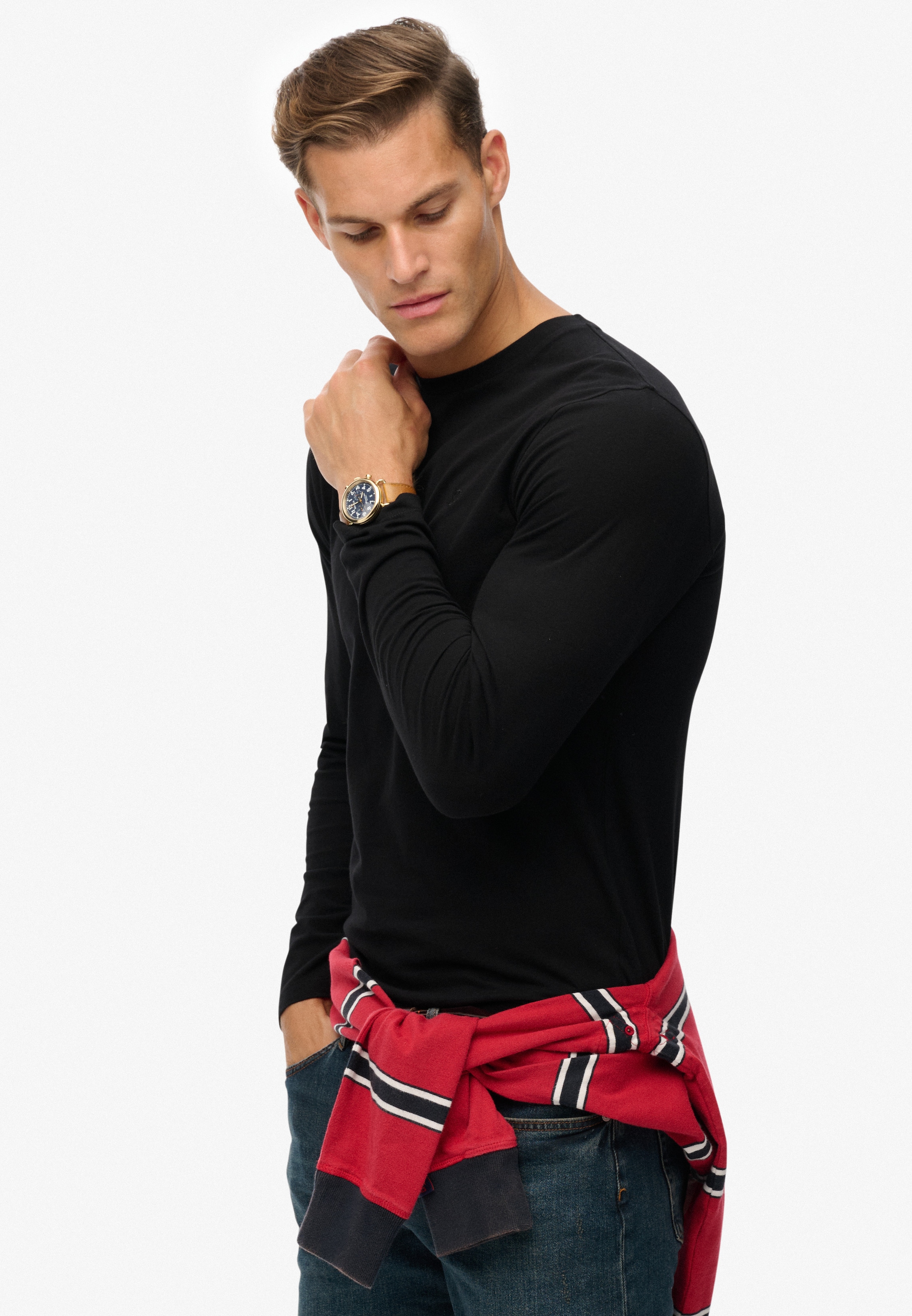 Superdry Langarmshirt »CLASSIC ESSENTIAL TOP«