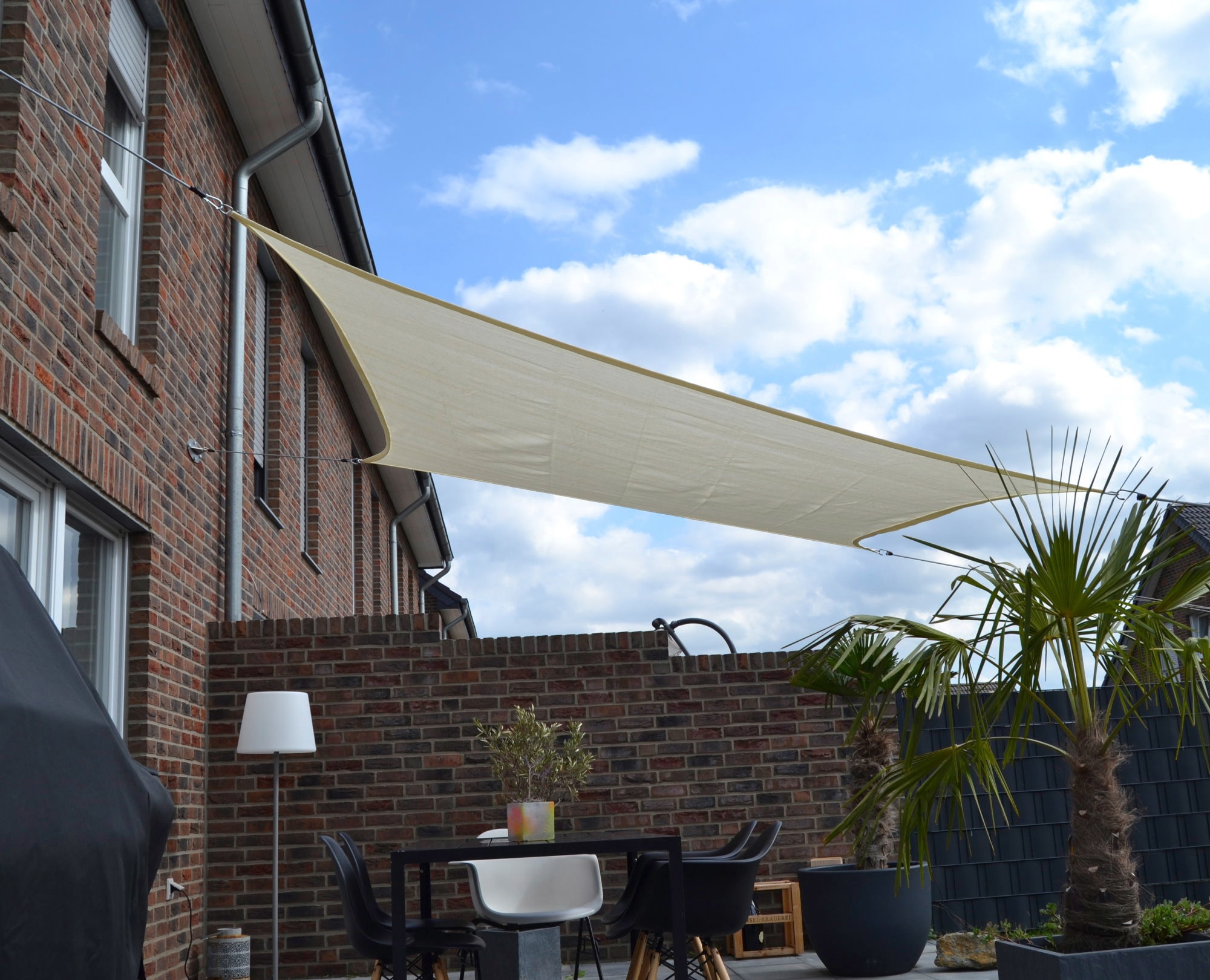 Floracord Sonnensegel BxT: 300x250 cm, cremeweiss