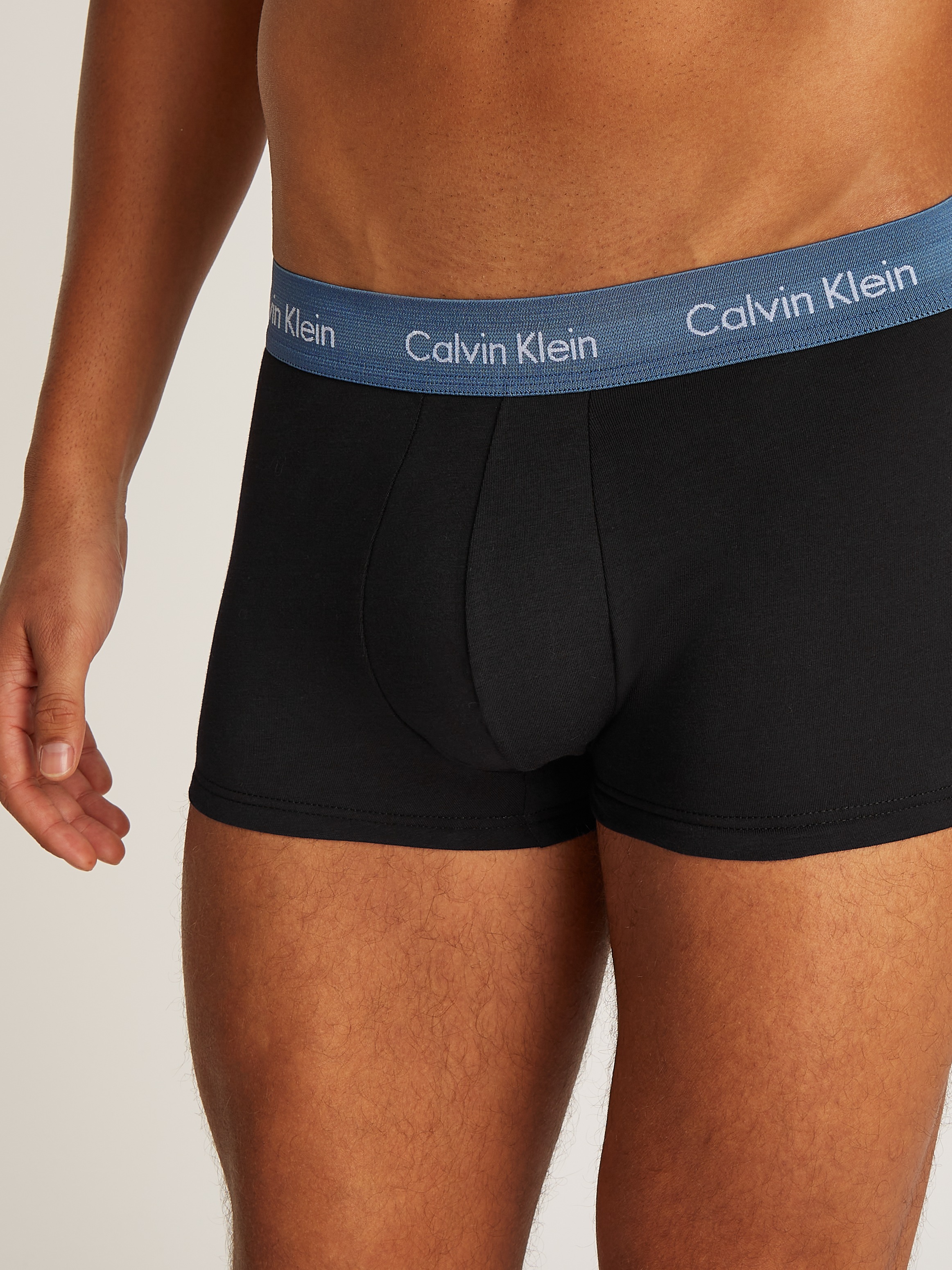 Calvin Klein Underwear Trunk »LOW RISE TRUNK 3PK«, (Packung, 3 St., 3er-Pack), mit Logoschriftzügen