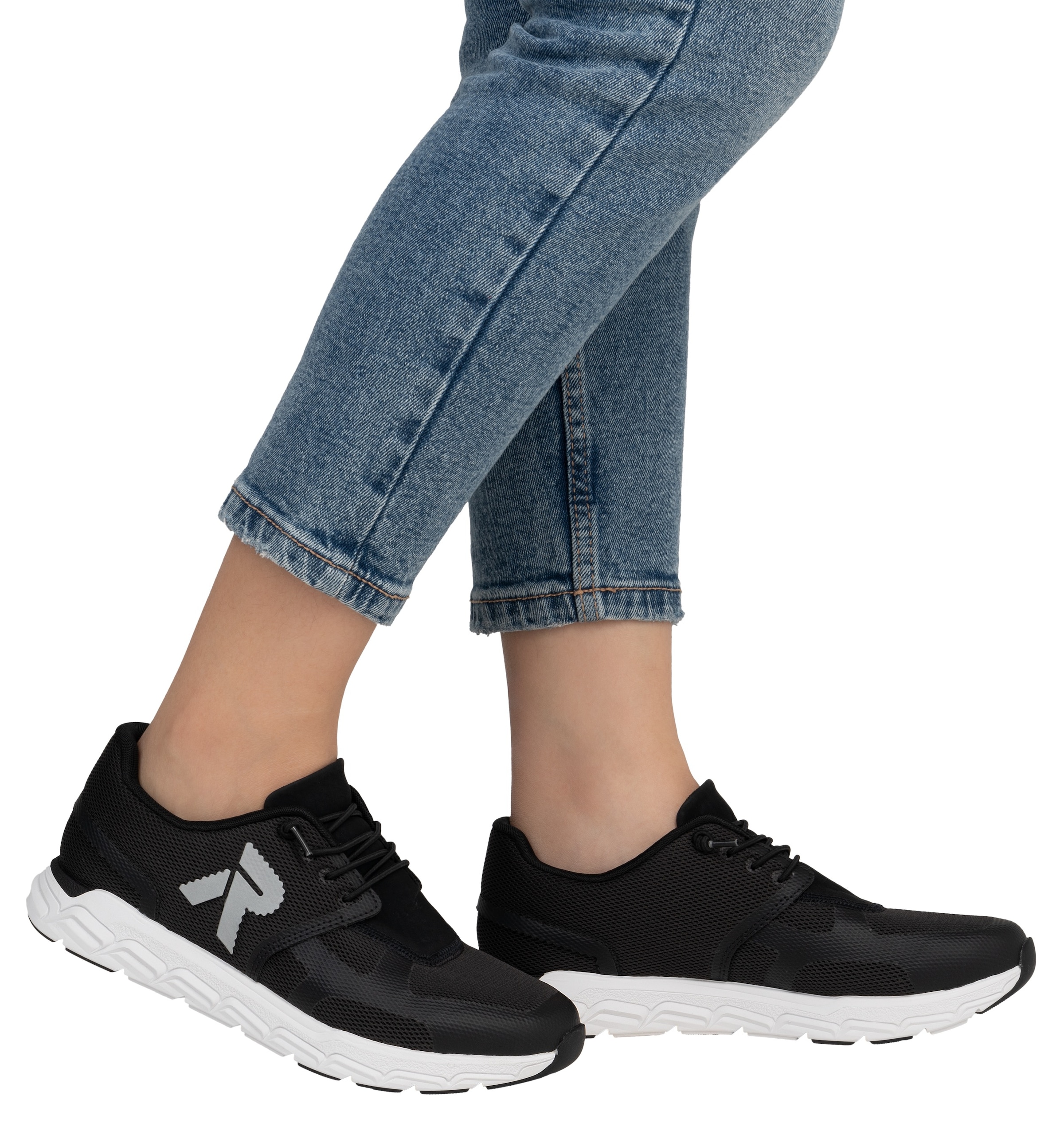 RIEKER Sport Slip-On Sneaker »Preston«  Freizeitschuh, Halbschuh, Schlupfschuh mit Gummizug