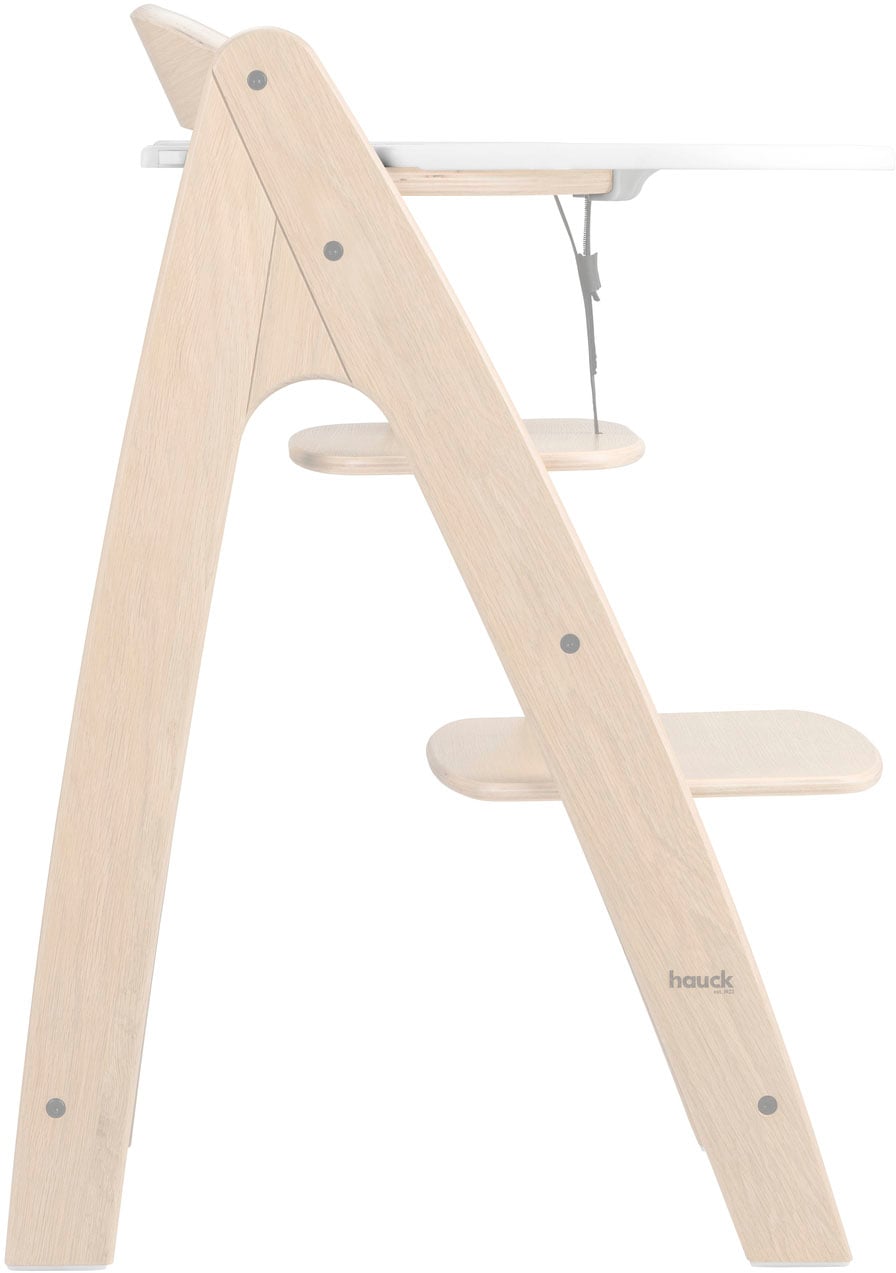 Hauck Plateau de chaise haute »Arketa Click Tray, White« aus recyceltem Material