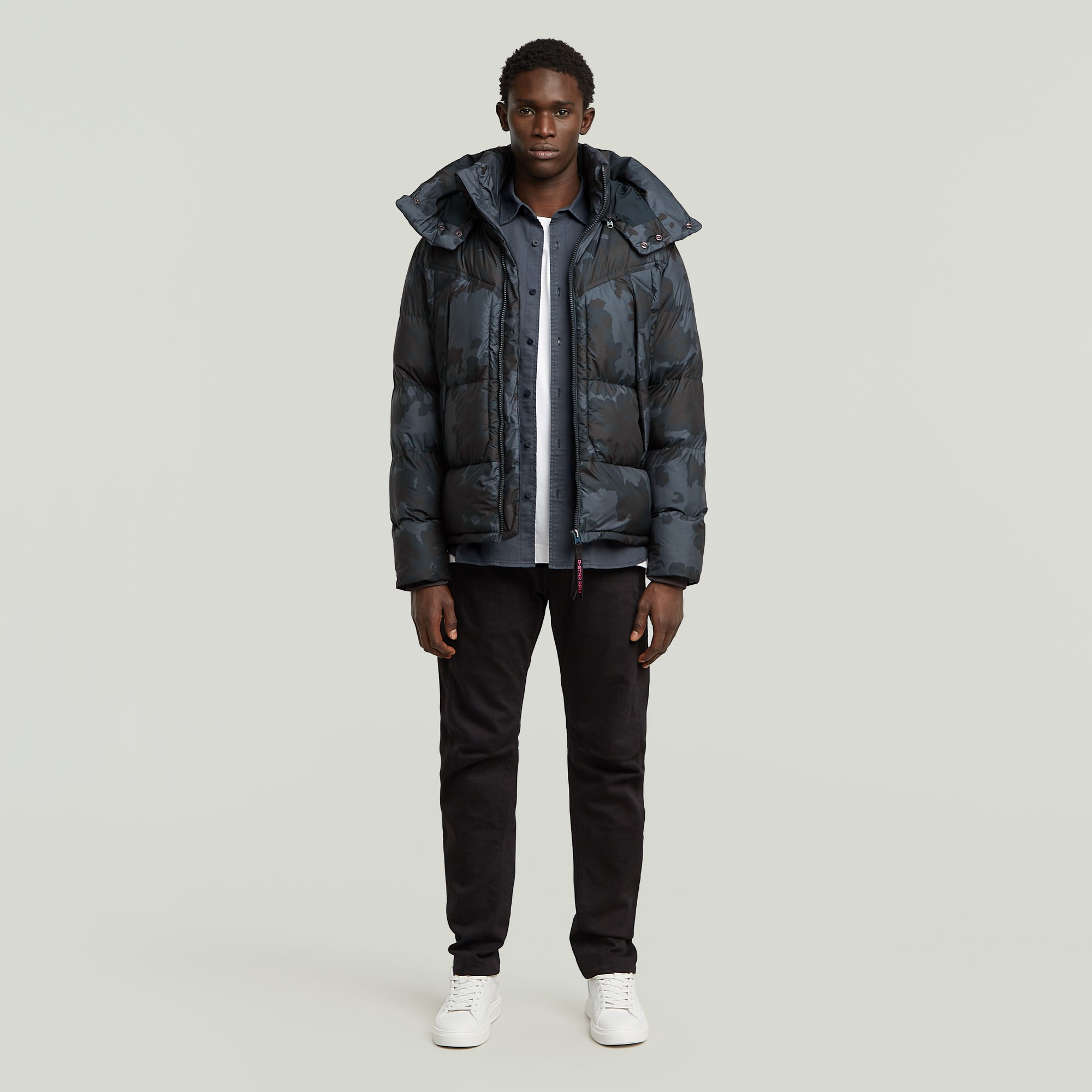 G-STAR Steppjacke »G-Whistler Padded Hooded 2.0« mit Kapuze Regular Fit, mit abnehmbarer Kapuze