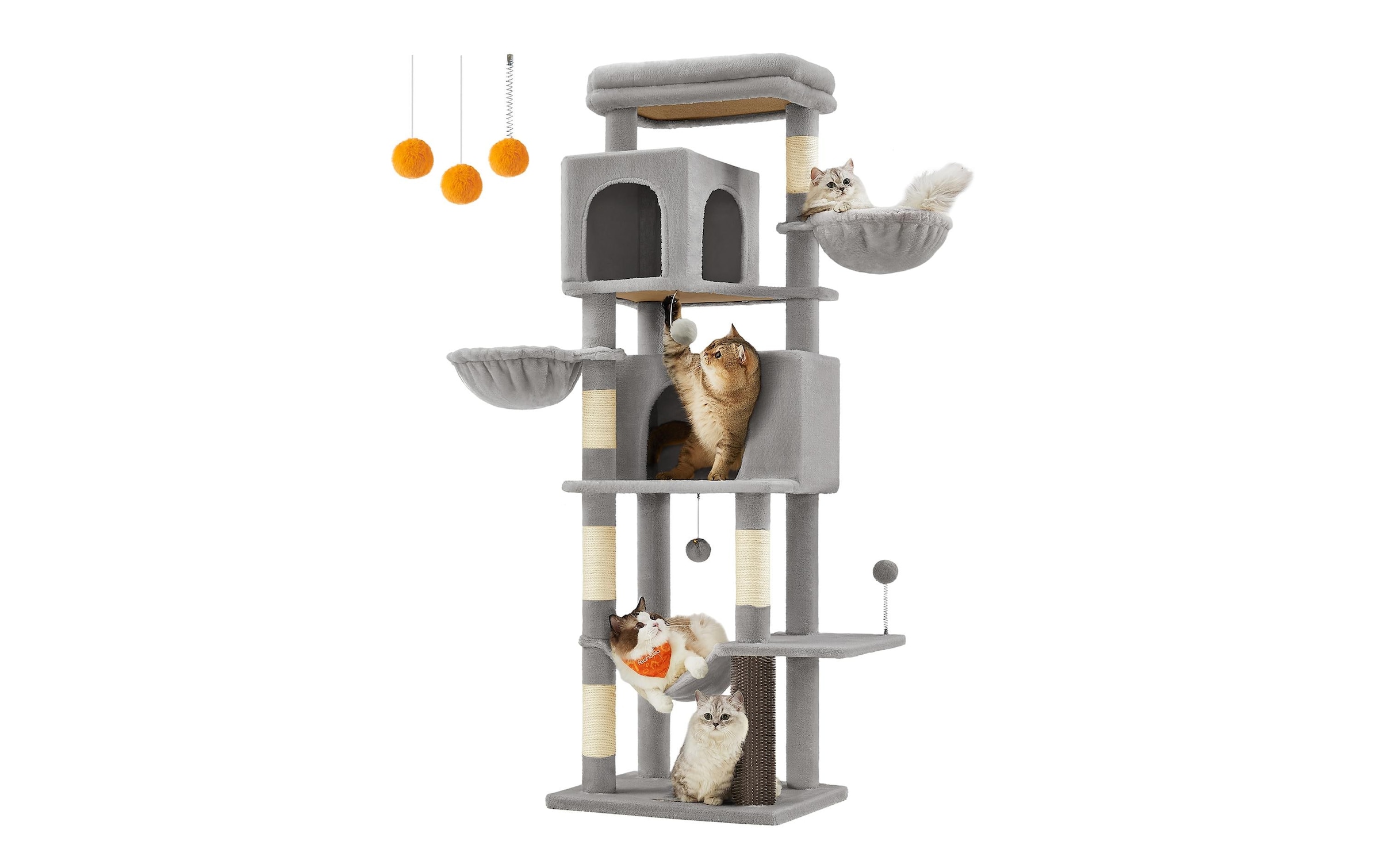 FEANDREA Arbre à chat »für Wohnungskatzen 178 cm« 175 cm hoch