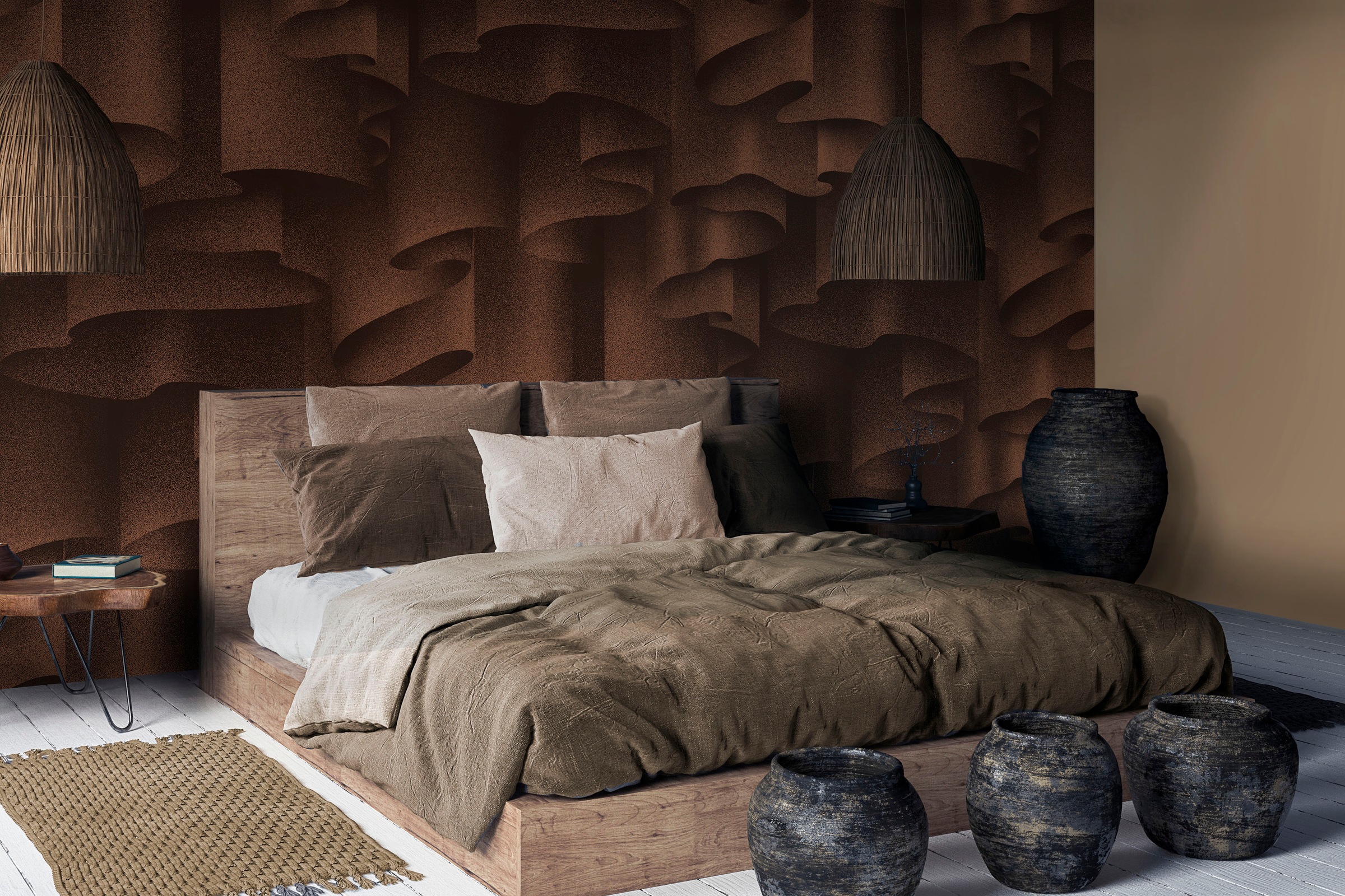 Image of Fashion for walls Fototapete "Drape" Metall-Effekte glatt Phthalate frei