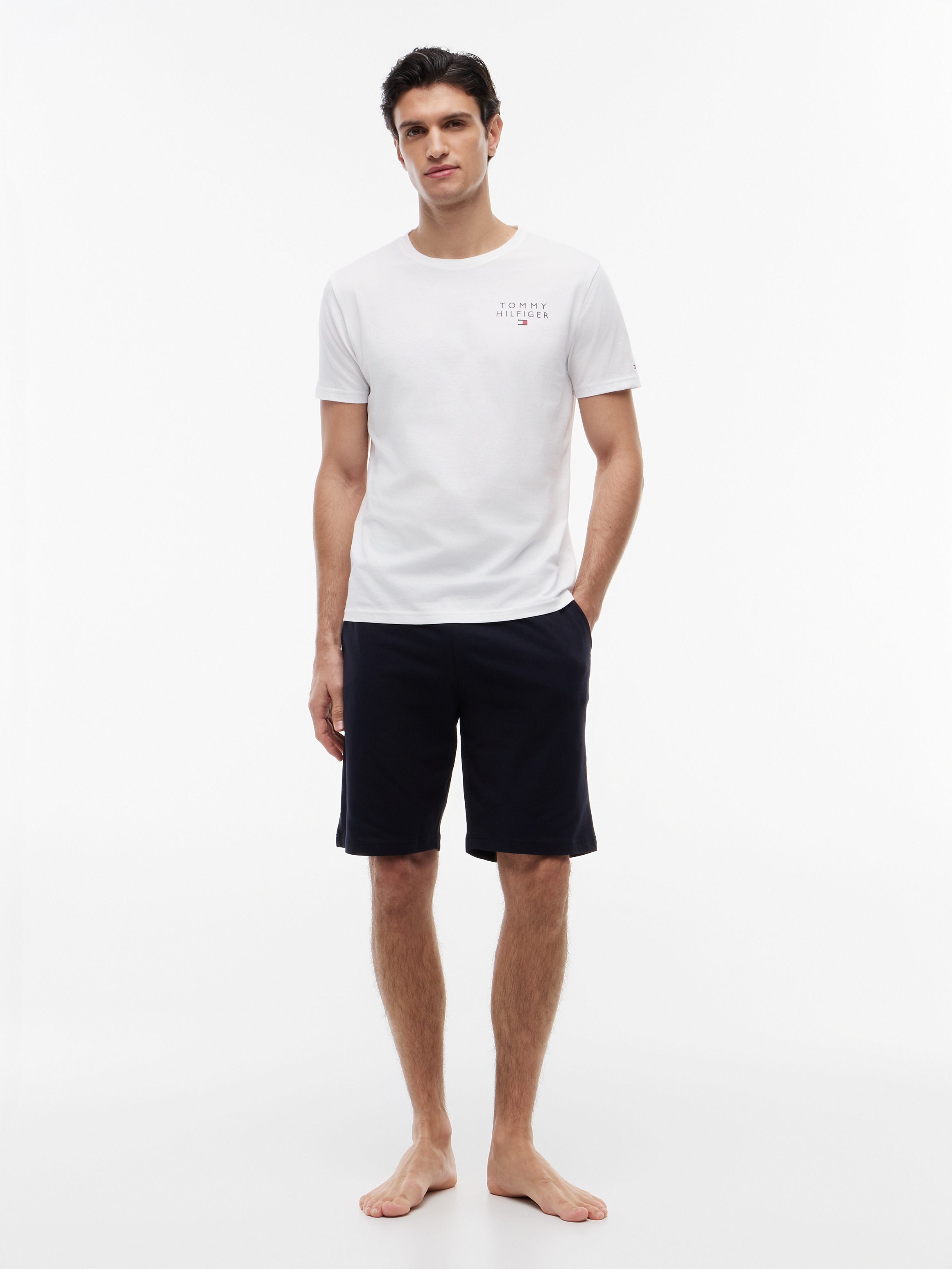 Tommy Hilfiger Underwear Short de nuit »JERSEY SHORT«  avec inscription logo Tommy Hilfiger à la taille