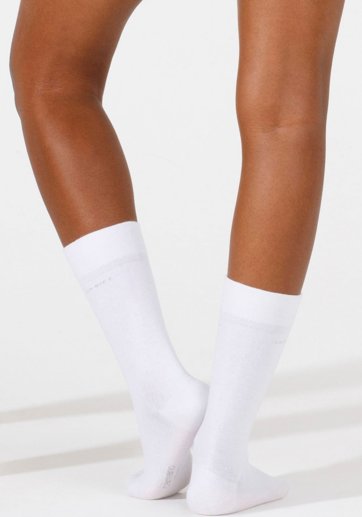 Camano Socken »ca-soft«, (4 Paar), mit verstärktem Fersen- und Zehenbereich
