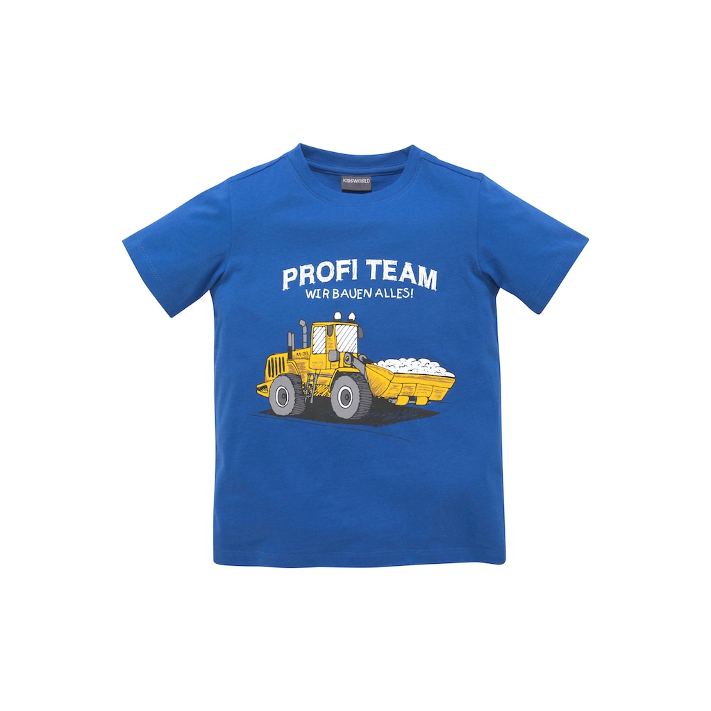 KIDSWORLD T-Shirt »PROFI TEAM«, Spruch