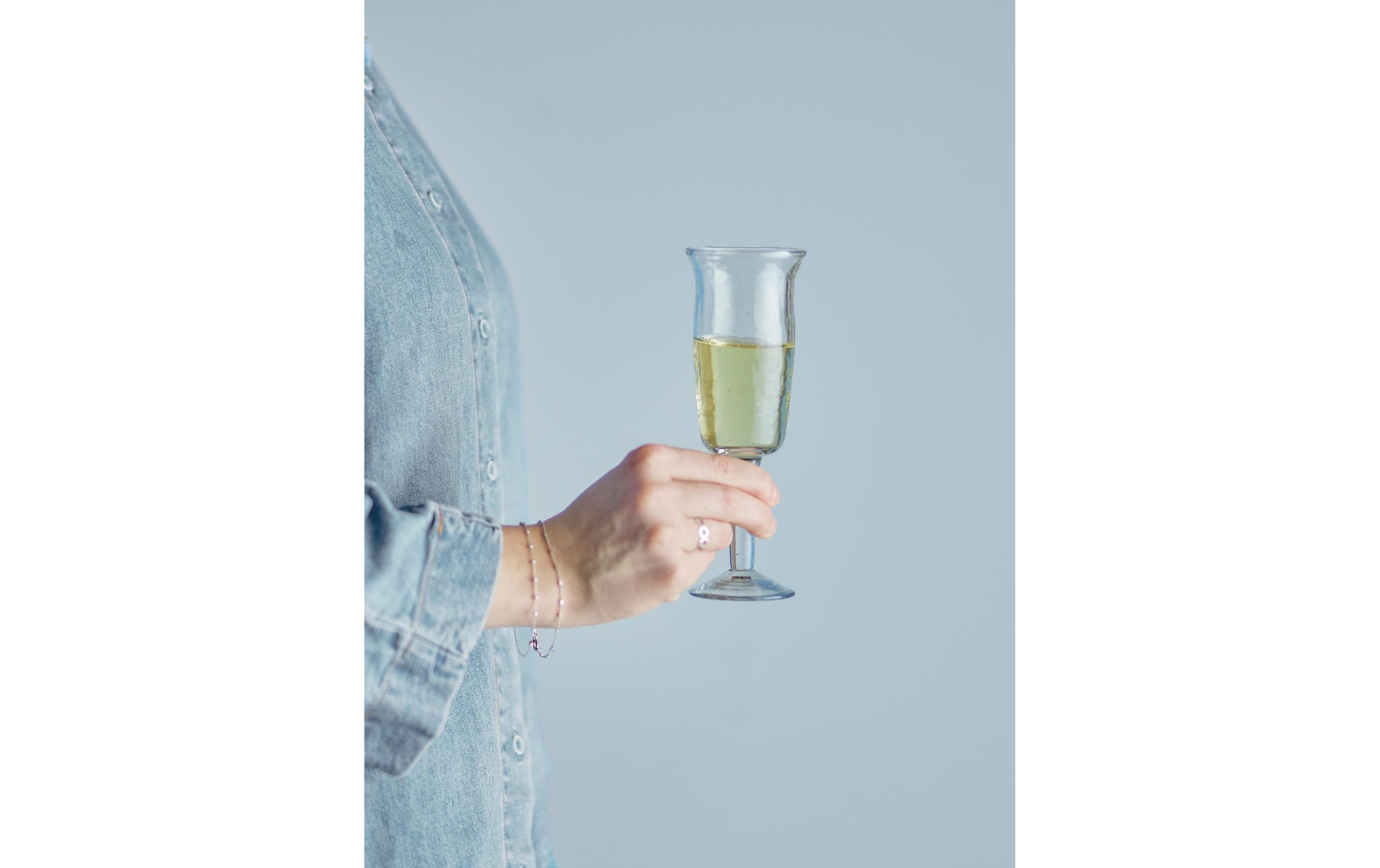 Bloomingville Verre à vin blanc »Asha 250 ml, 4 Stück«