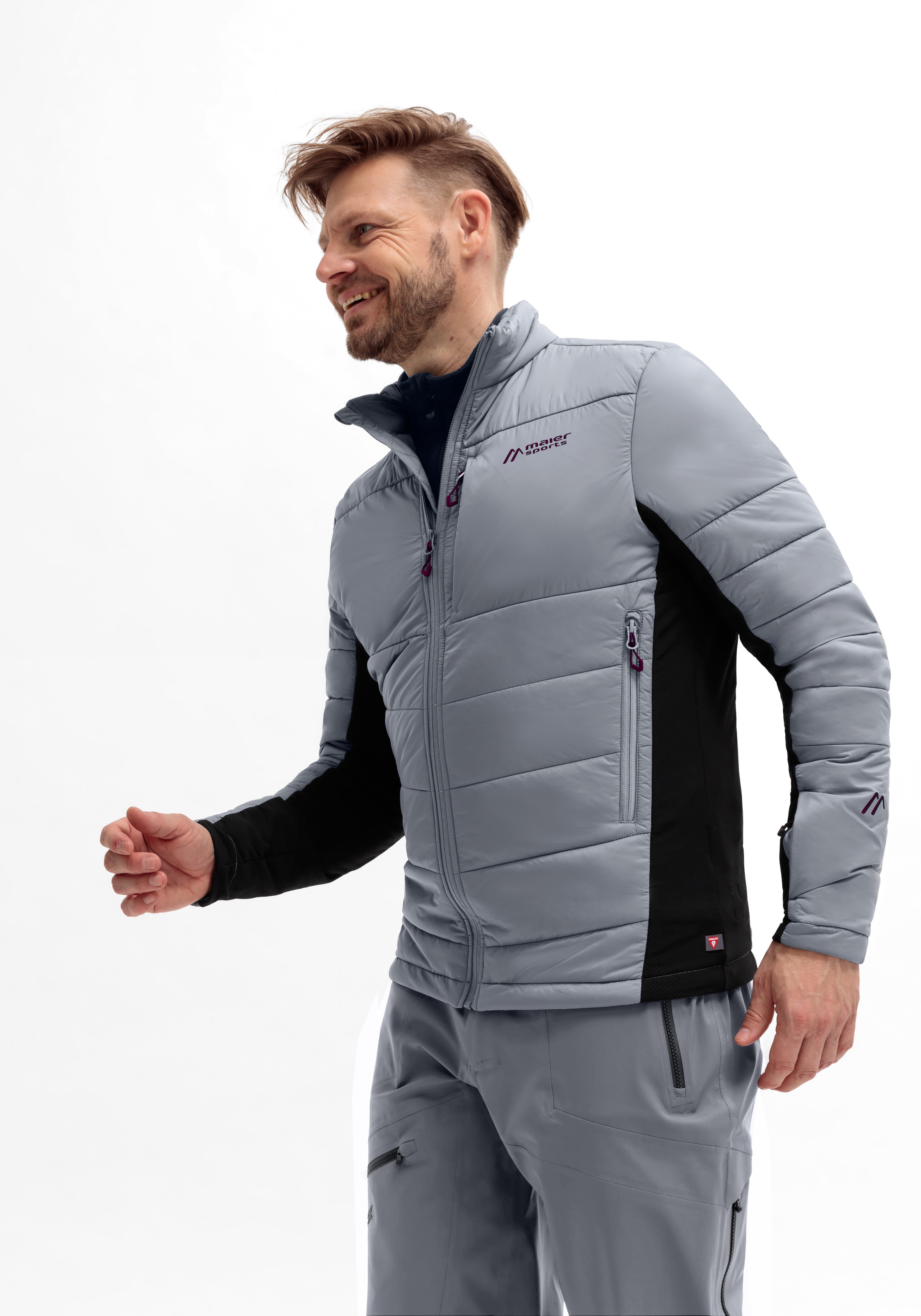 Maier Sports Veste de ski »Marsicano Hyb« veste d'hiver homme respirante et coupe-vent