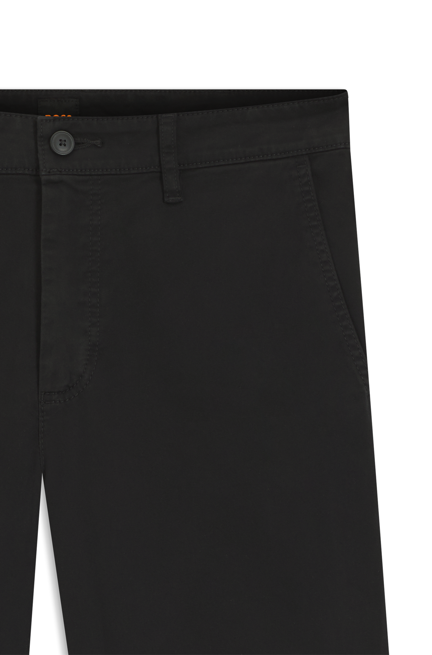 BOSS ORANGE Chinos »Tapered-fit«  En coton stretch confortable et avec logo BOSS à l'arrière