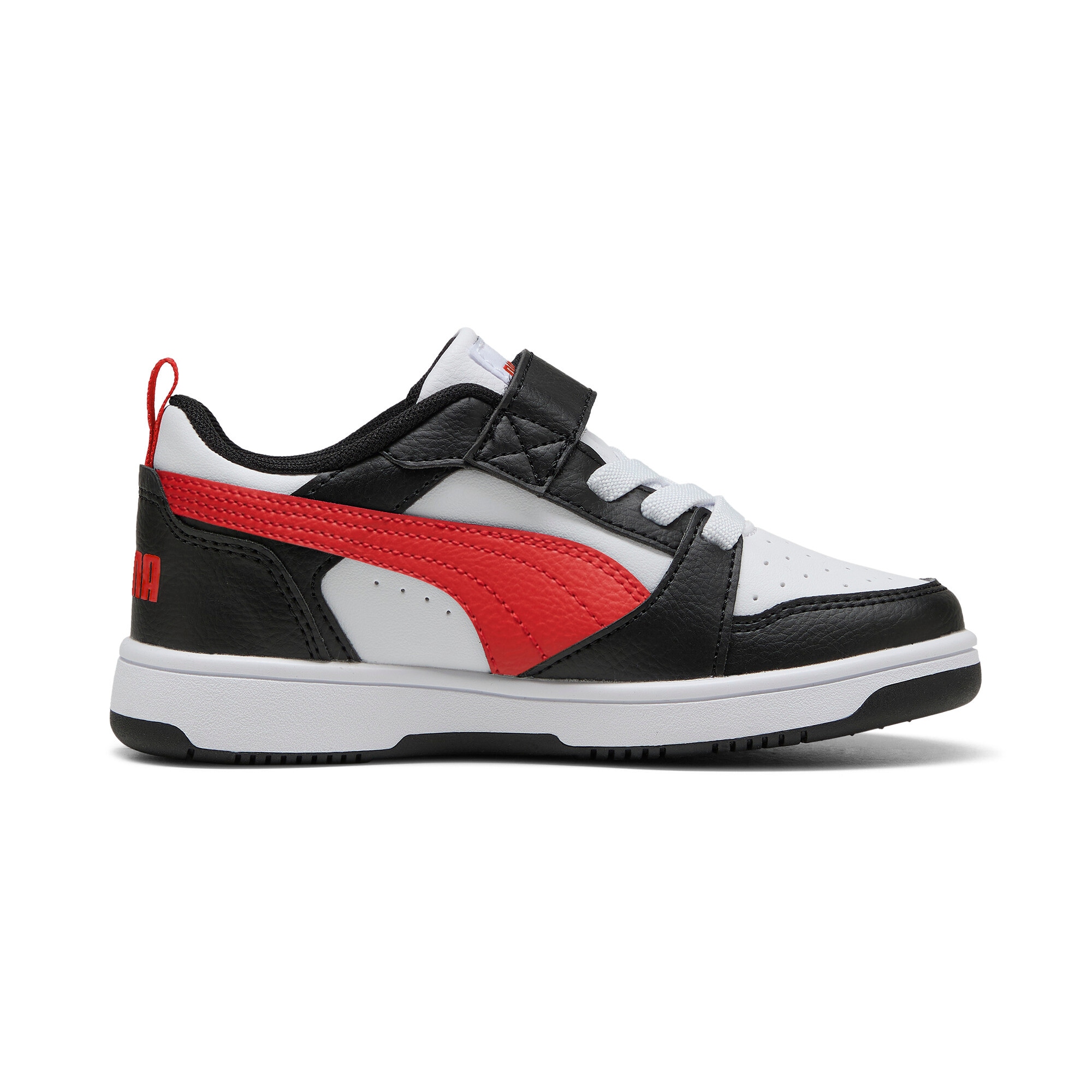 PUMA Sneakers »REBOUND V6 LO AC+ PS«  knöchelhoher Schnitt, mit Klettverschluss, mit Gummilaufsohle