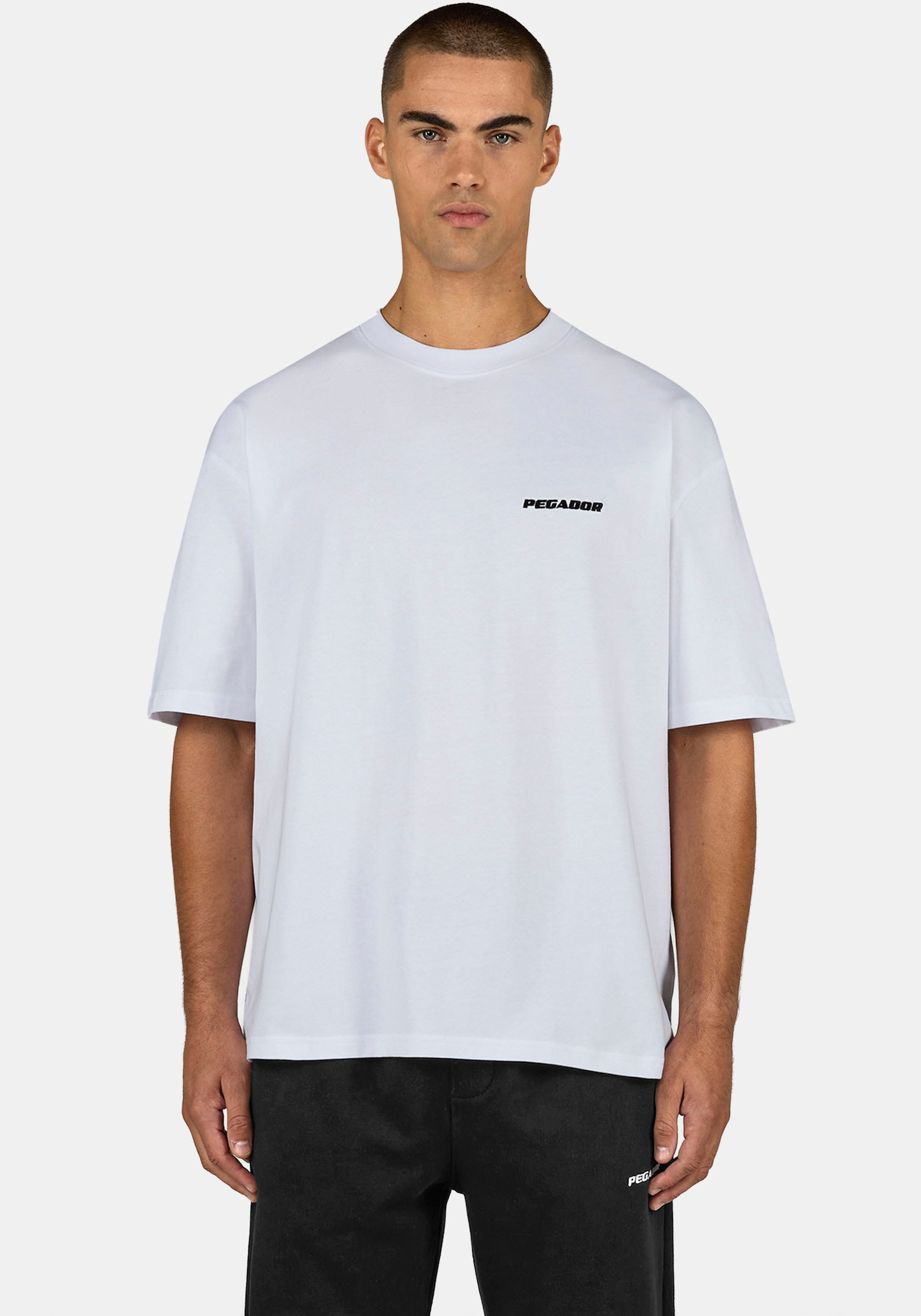 Image of PEGADOR T-Shirt "LOGO OVERSIZED TEE" Baumwolle, oversize