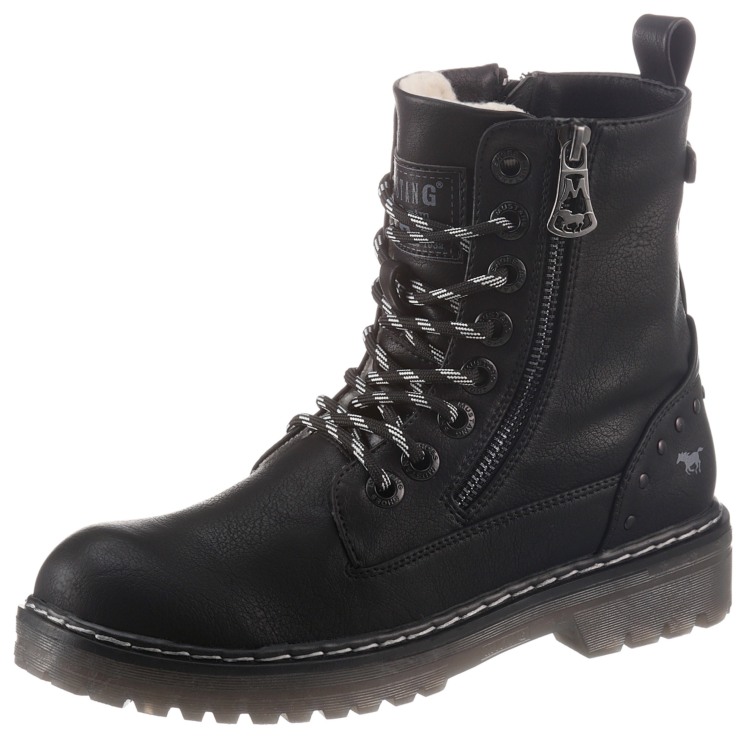 Image of Mustang Shoes Winterboots, mit Innen-& Aussen-Reissverschluss für leichten Einstieg bei Ackermann Versand Schweiz