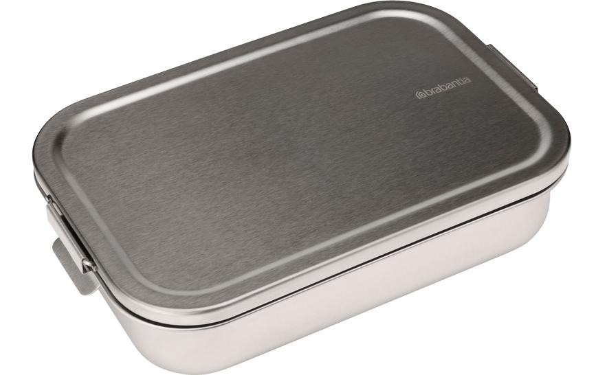 Image of Brabantia Lunchbox "Make & Take 2 l, Silber" 1 Stk. tlg.